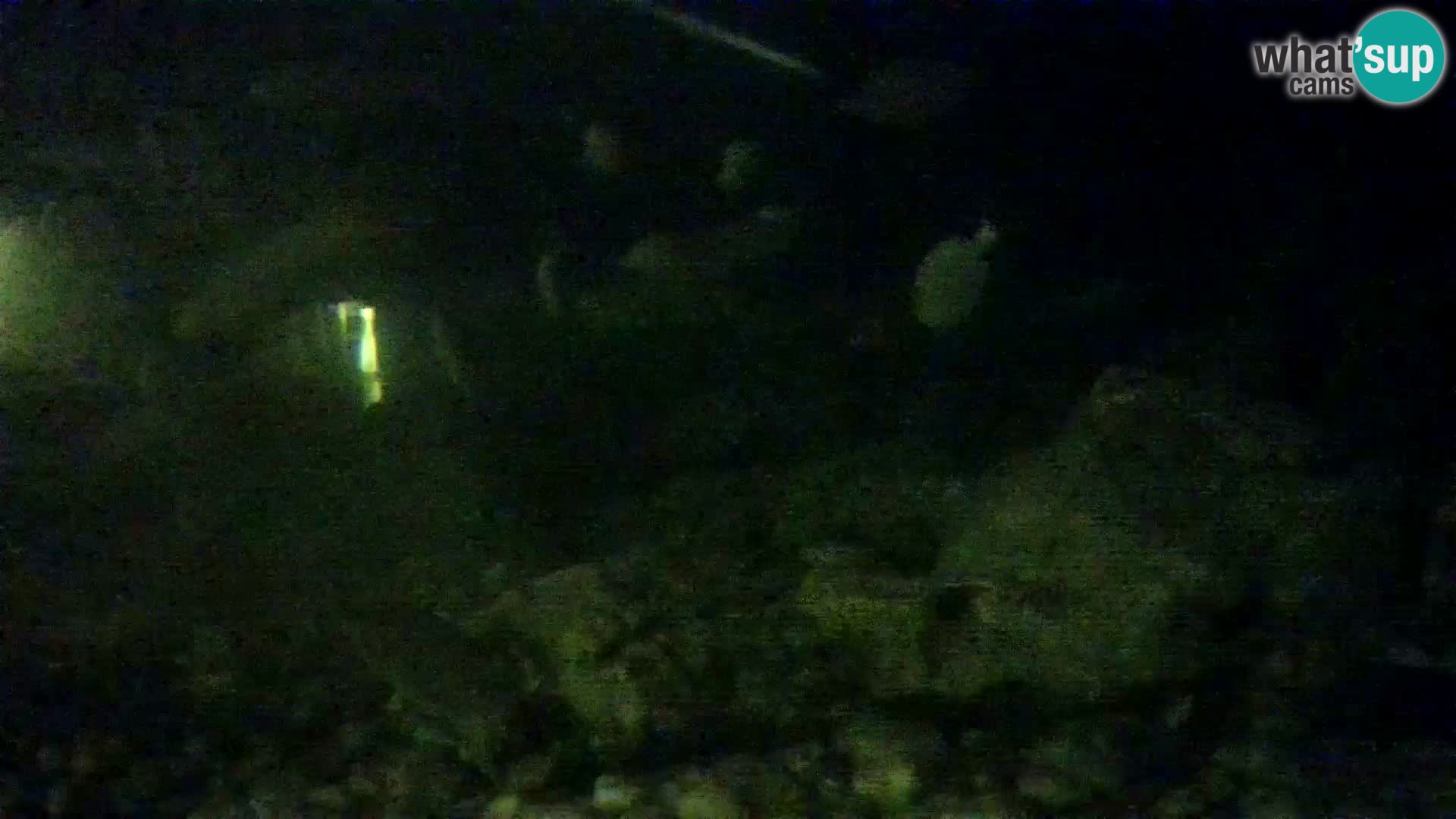Acuario marino al aire libre Rogoznica webcam Croacia