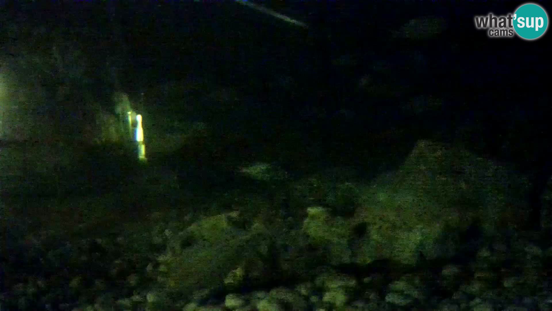 Webcam de l’aquarium marin extérieur de Rogoznica Croatie