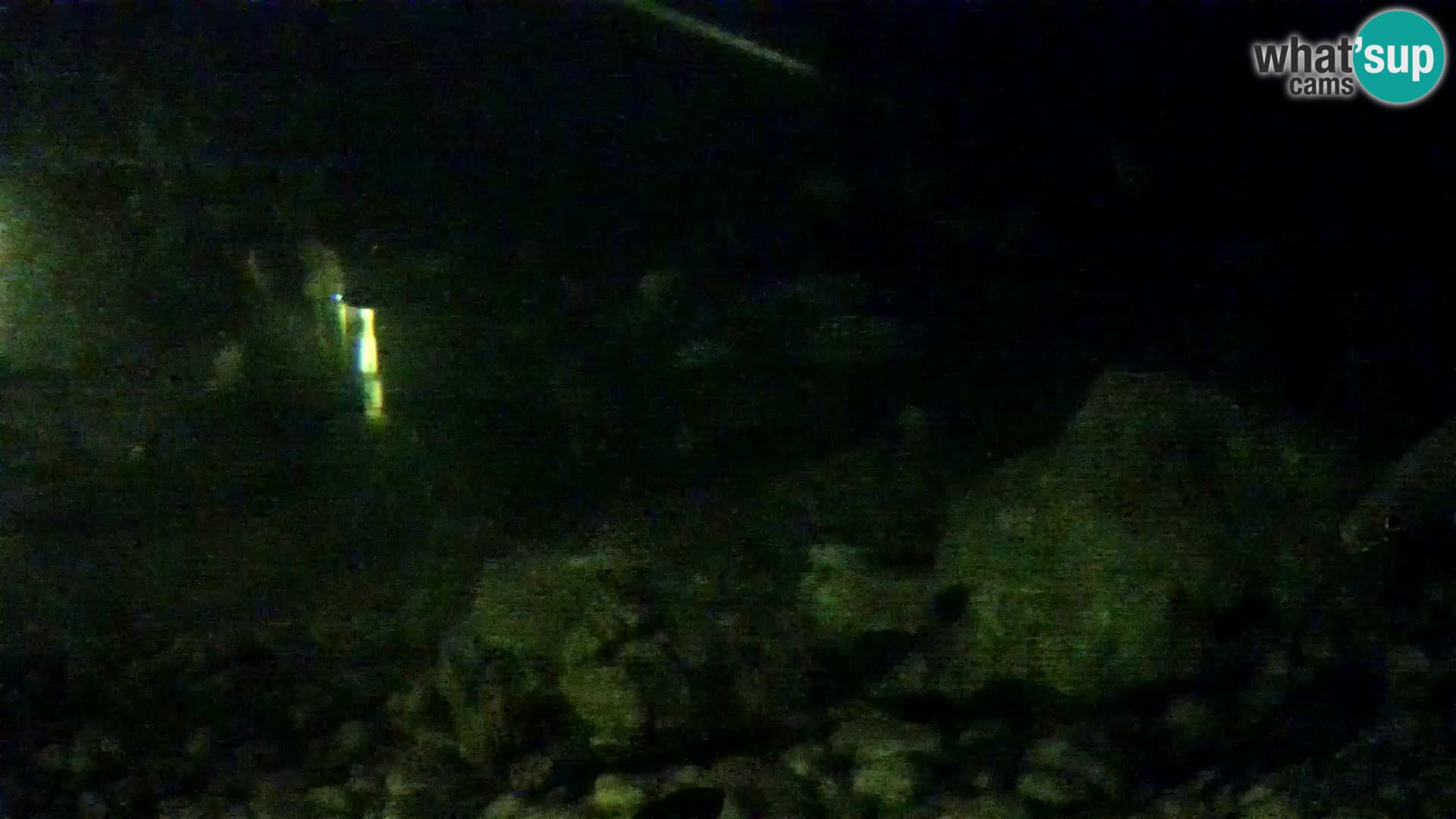 Aquario marino esterno –  Rogoznica livecam Croazia