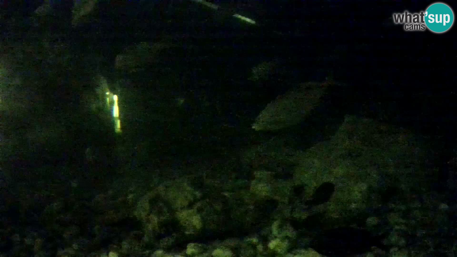Acuario marino al aire libre Rogoznica webcam Croacia