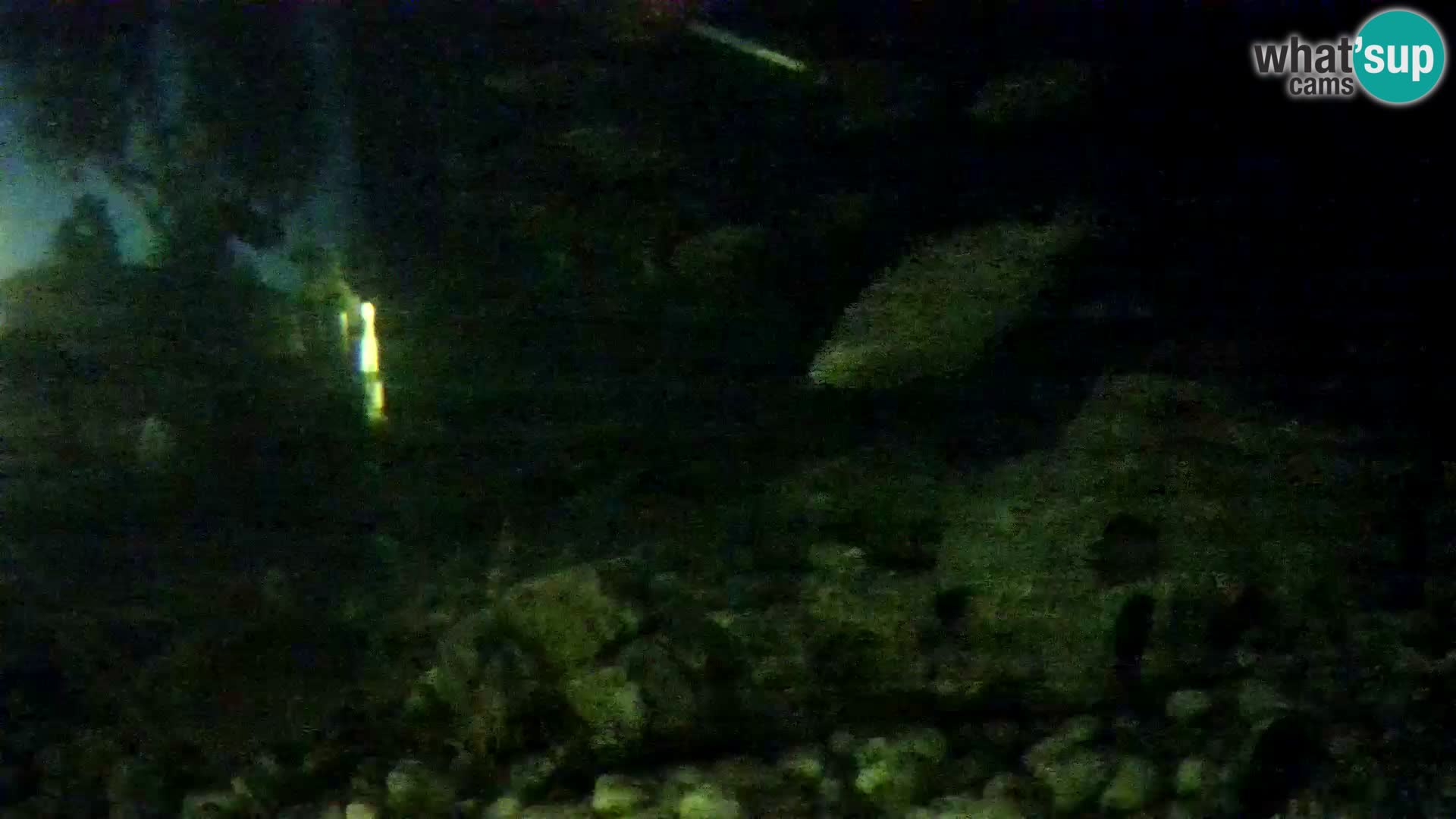 Acuario marino al aire libre Rogoznica webcam Croacia