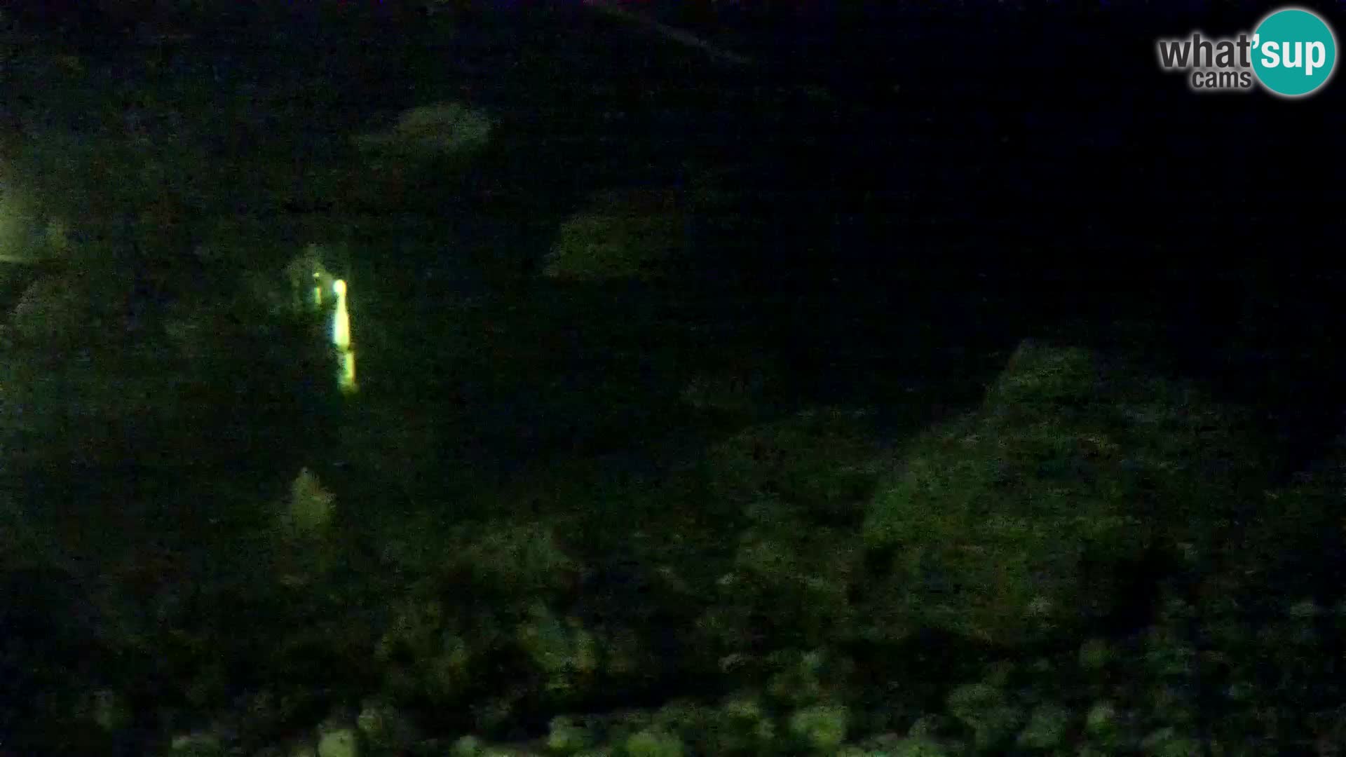 Acuario marino al aire libre Rogoznica webcam Croacia