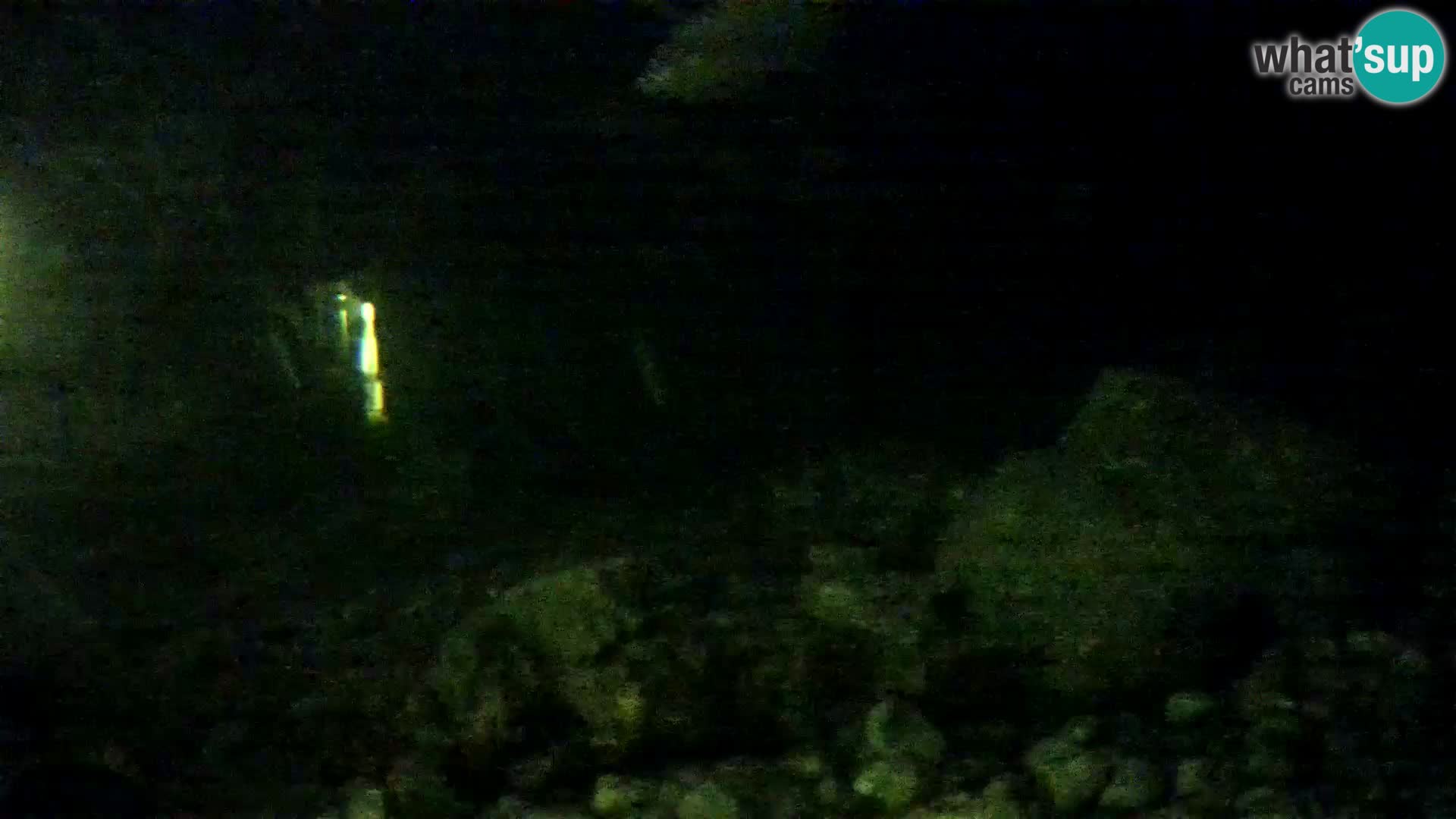 Acuario marino al aire libre Rogoznica webcam Croacia