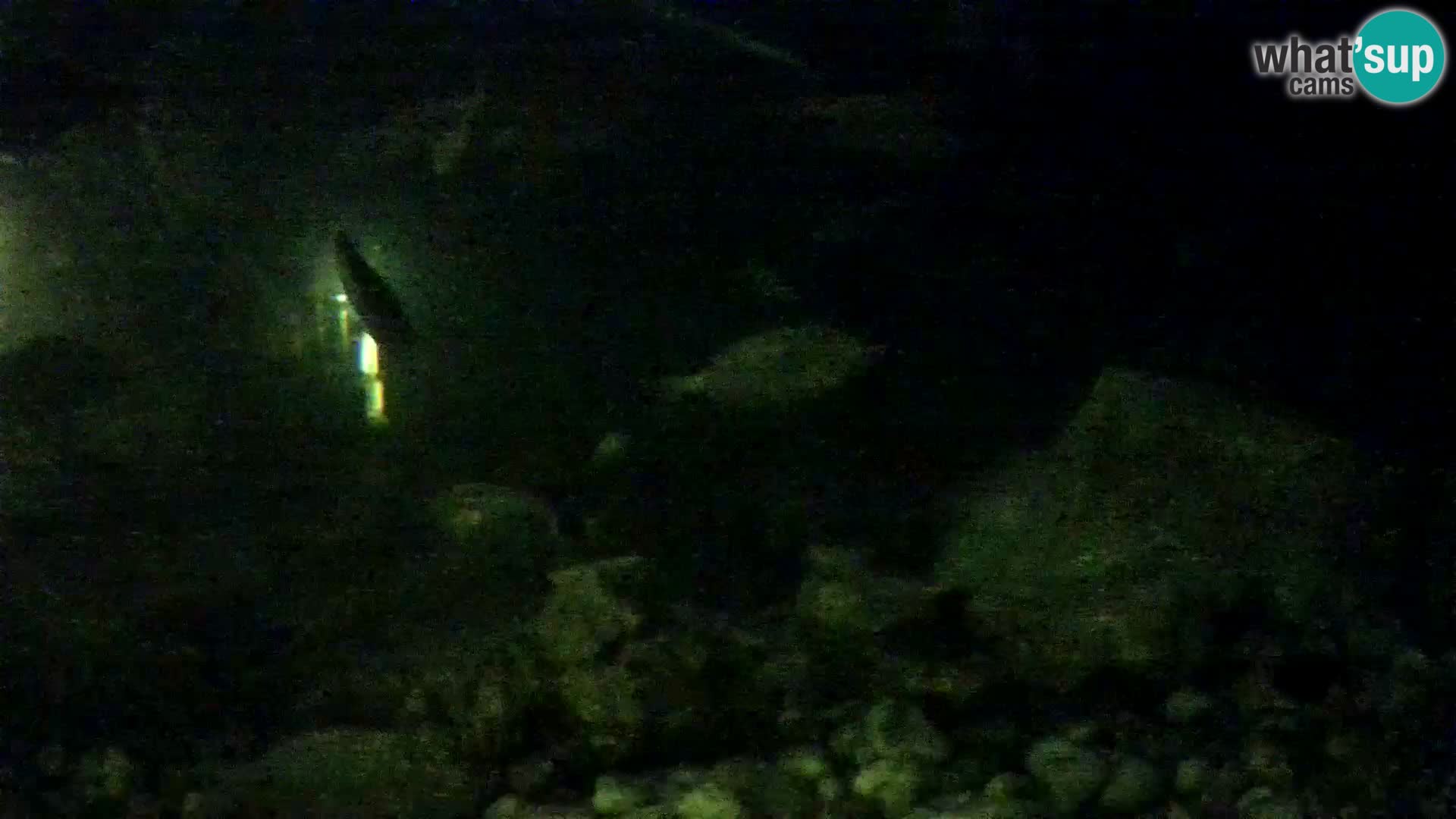 Acuario marino al aire libre Rogoznica webcam Croacia
