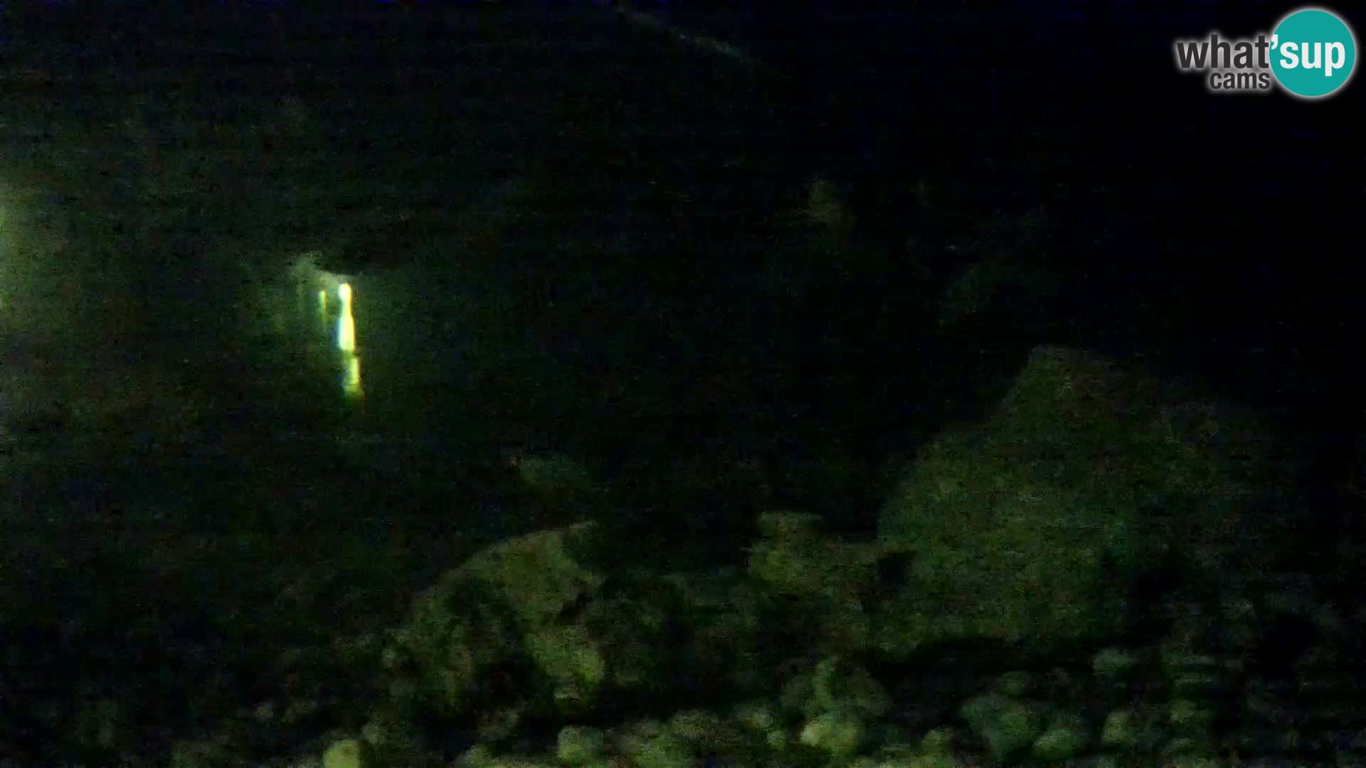 Acuario marino al aire libre Rogoznica webcam Croacia