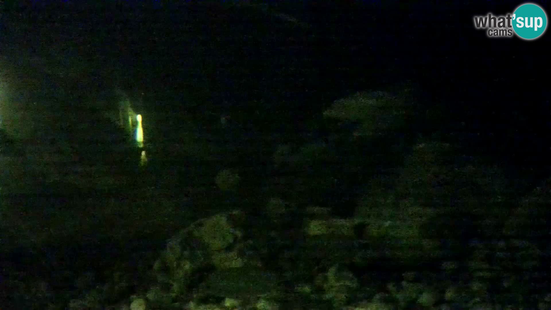 Acuario marino al aire libre Rogoznica webcam Croacia