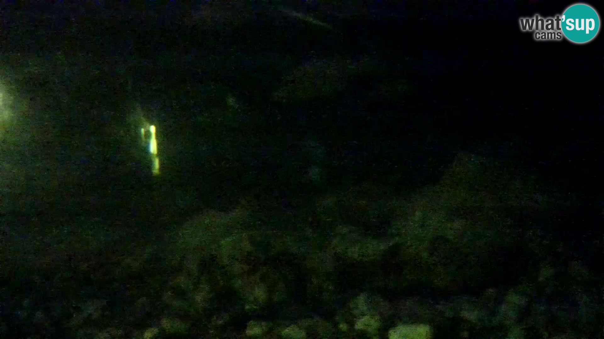 Acuario marino al aire libre Rogoznica webcam Croacia