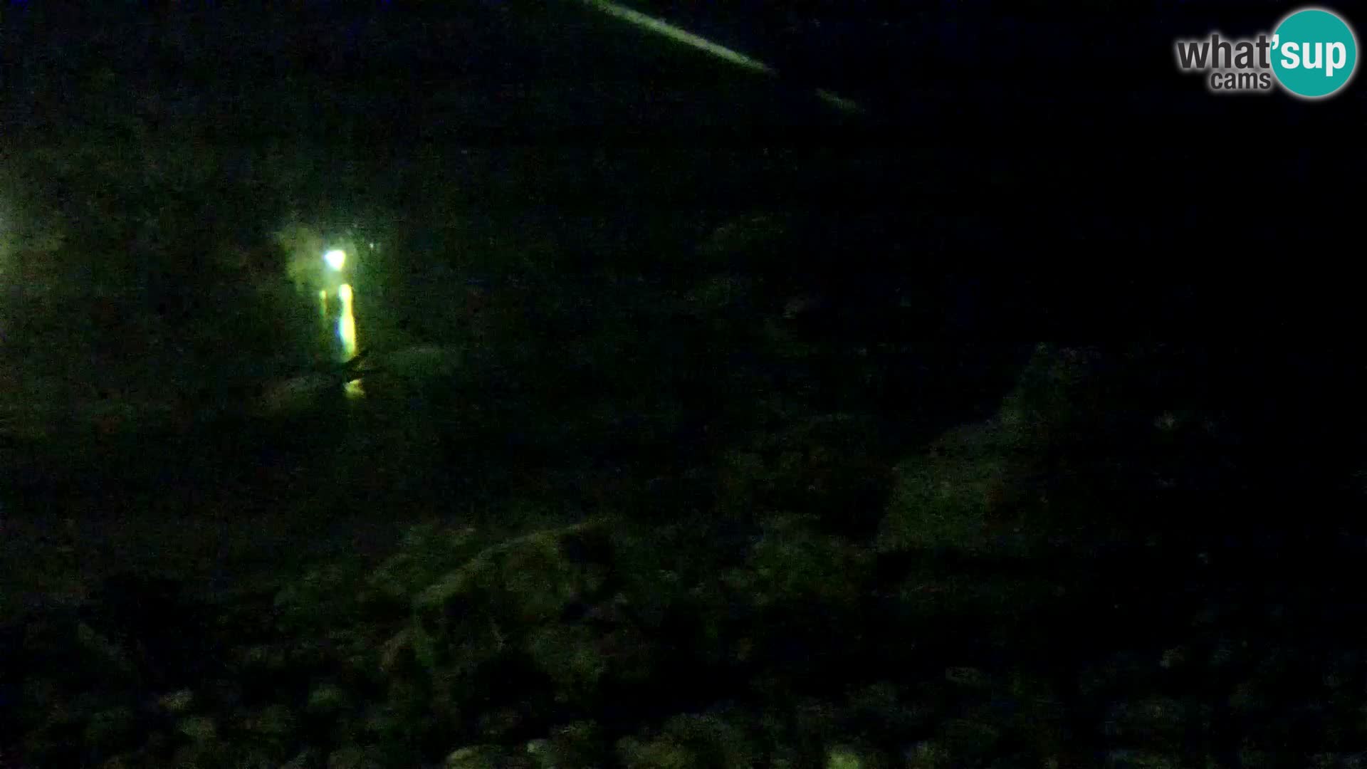 Acuario marino al aire libre Rogoznica webcam Croacia