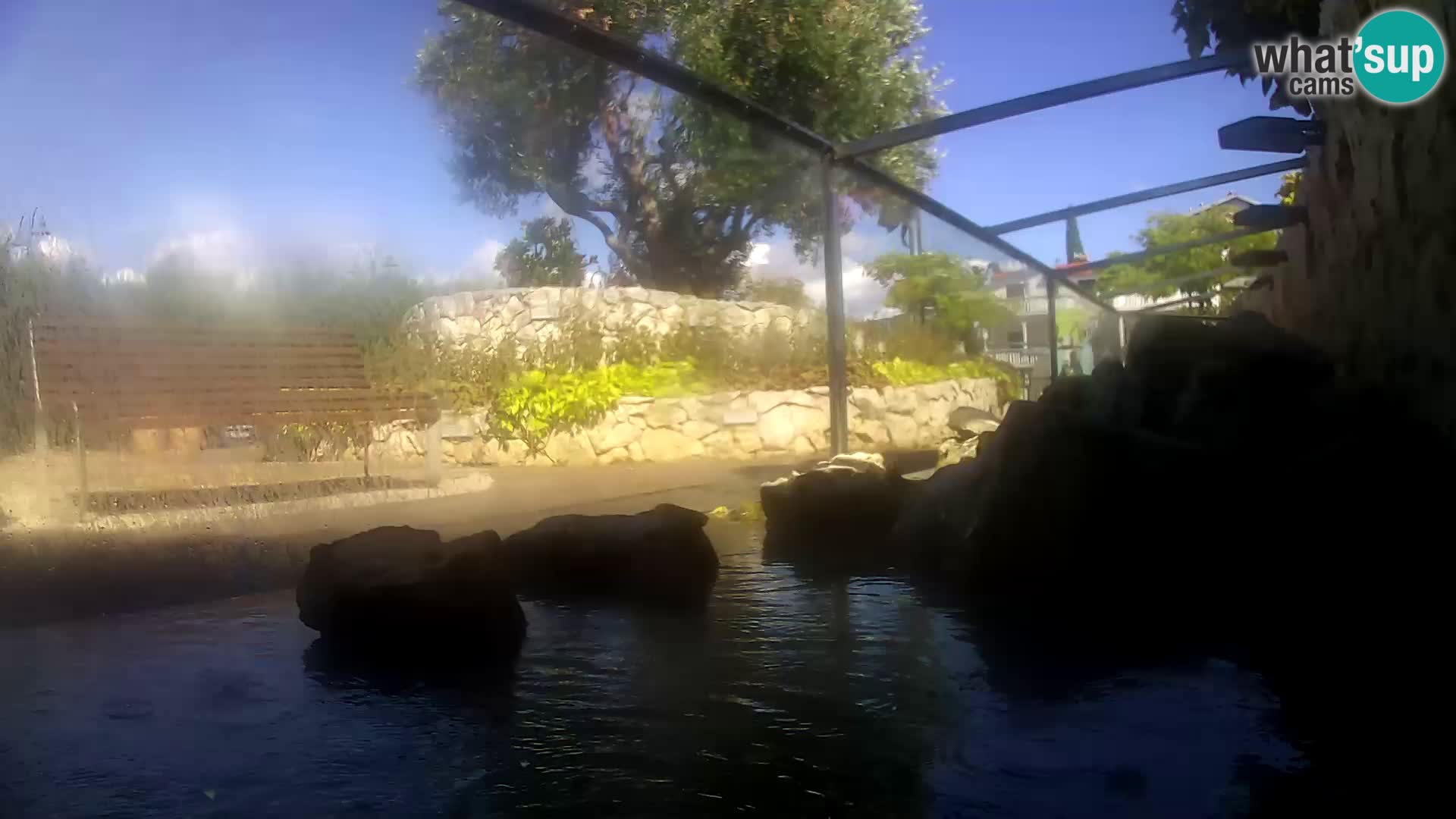 Marine Aquarium im Freien Rogoznica webcam Kroatien