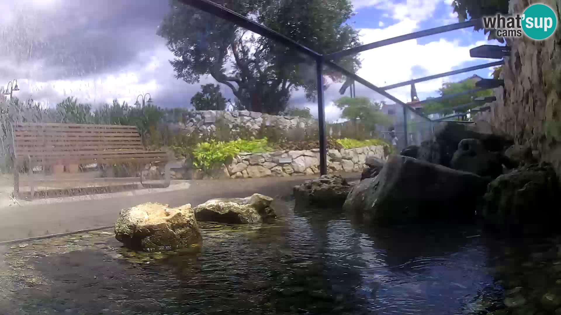 Marine Aquarium im Freien Rogoznica webcam Kroatien