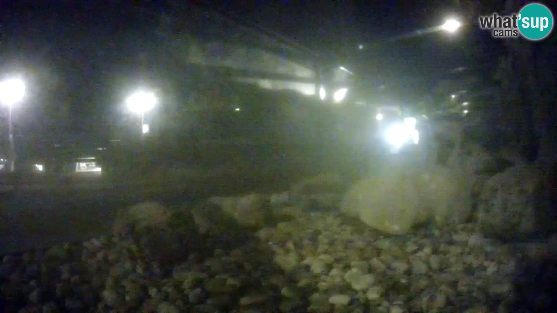 Webcam de l’aquarium marin extérieur de Rogoznica Croatie