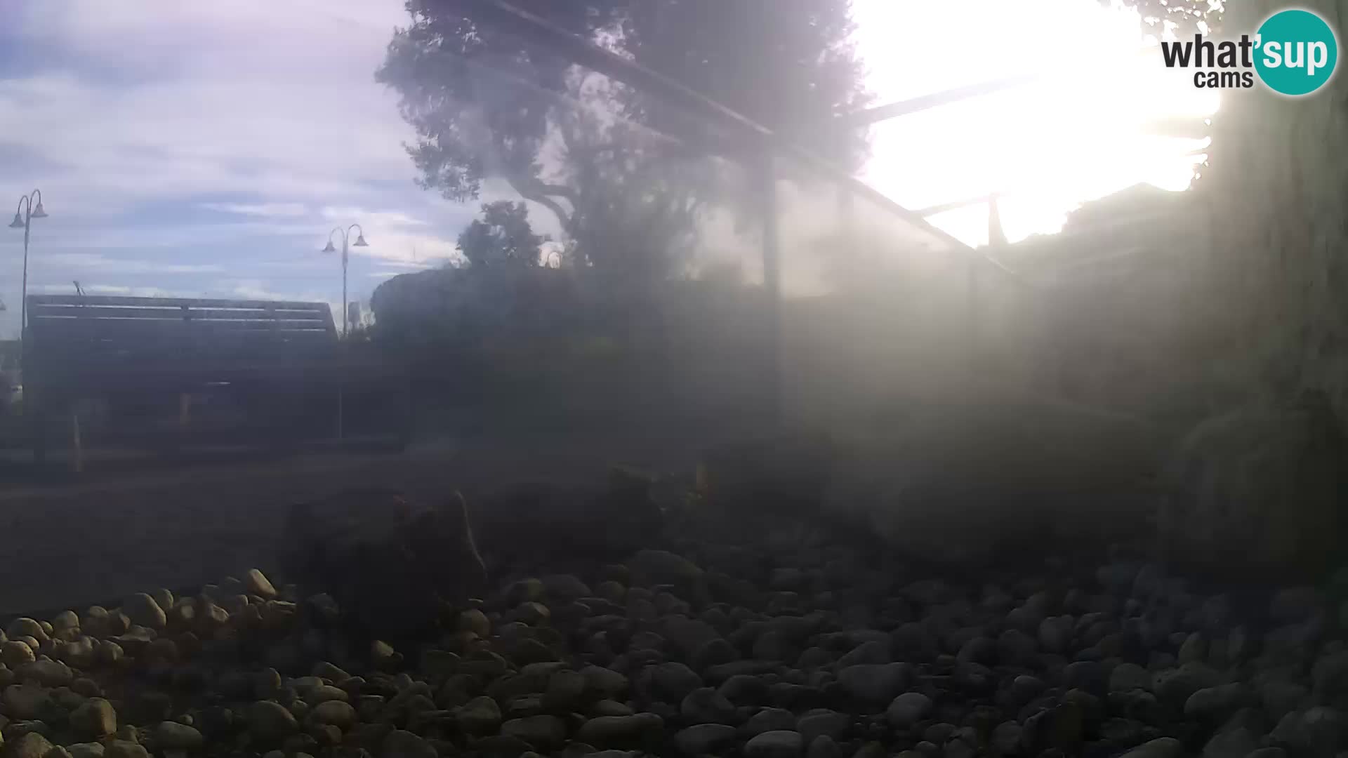 Webcam de l’aquarium marin extérieur de Rogoznica Croatie