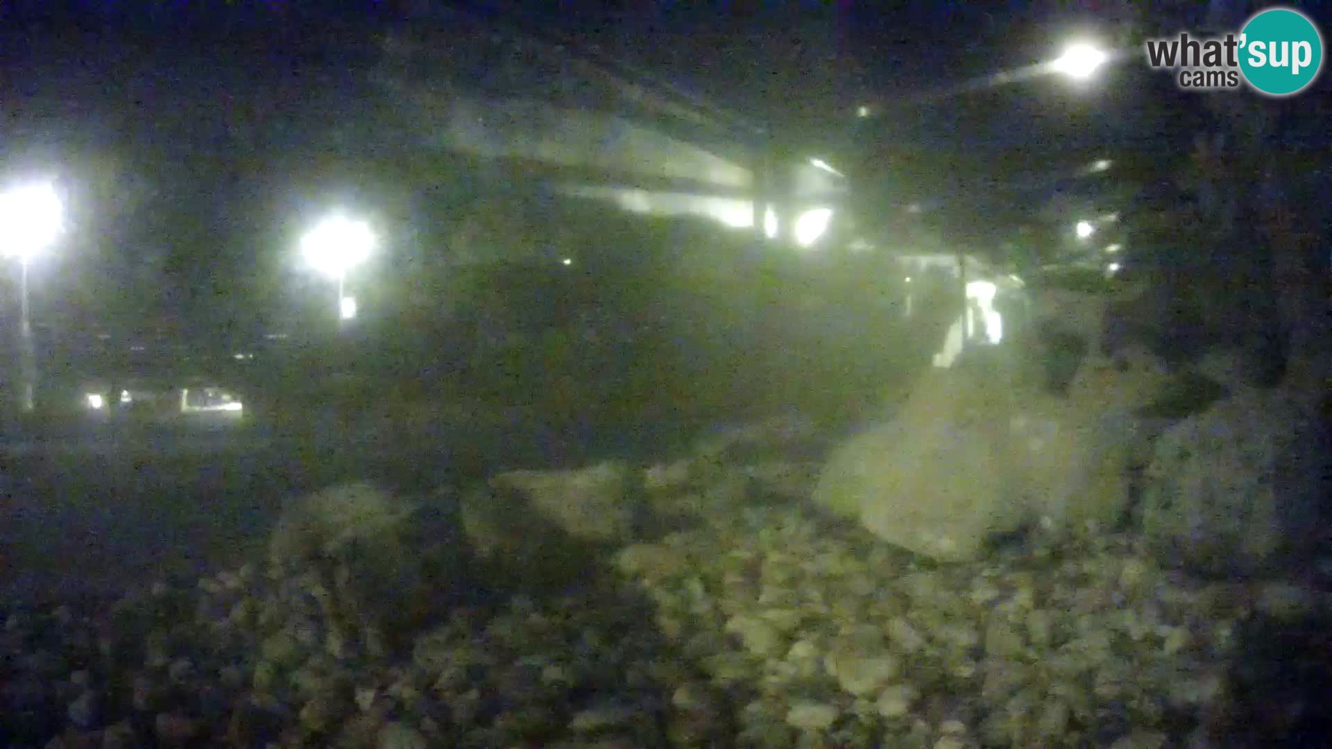 Webcam de l’aquarium marin extérieur de Rogoznica Croatie