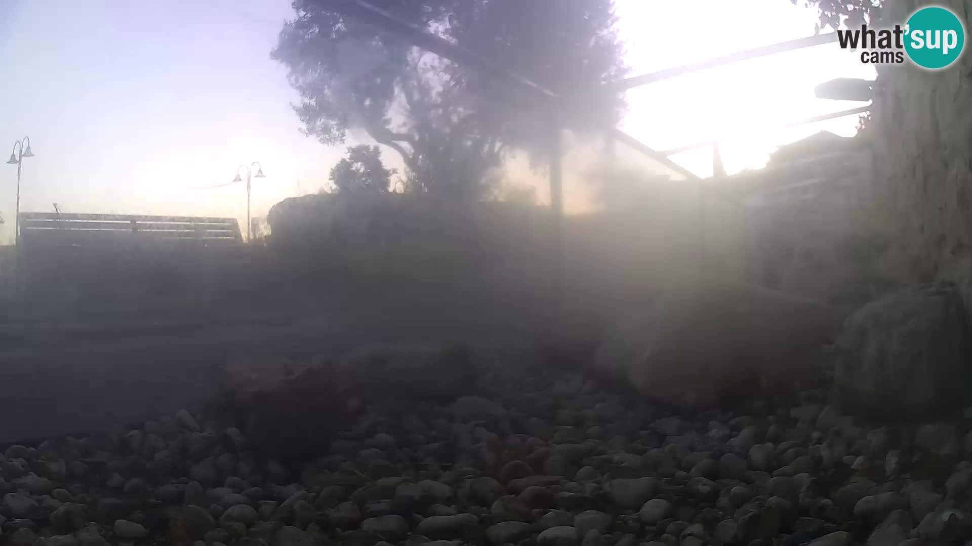 Webcam de l’aquarium marin extérieur de Rogoznica Croatie
