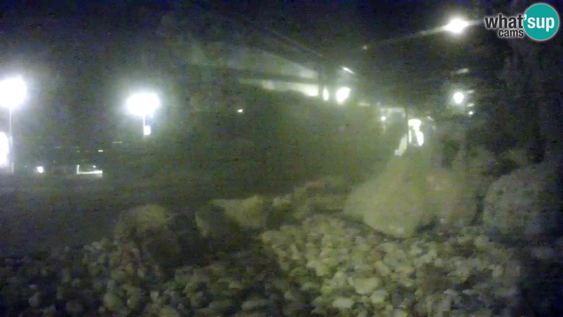 Aquario marino esterno –  Rogoznica livecam Croazia