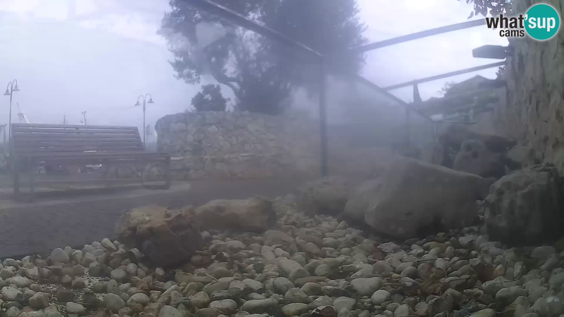 Webcam de l’aquarium marin extérieur de Rogoznica Croatie