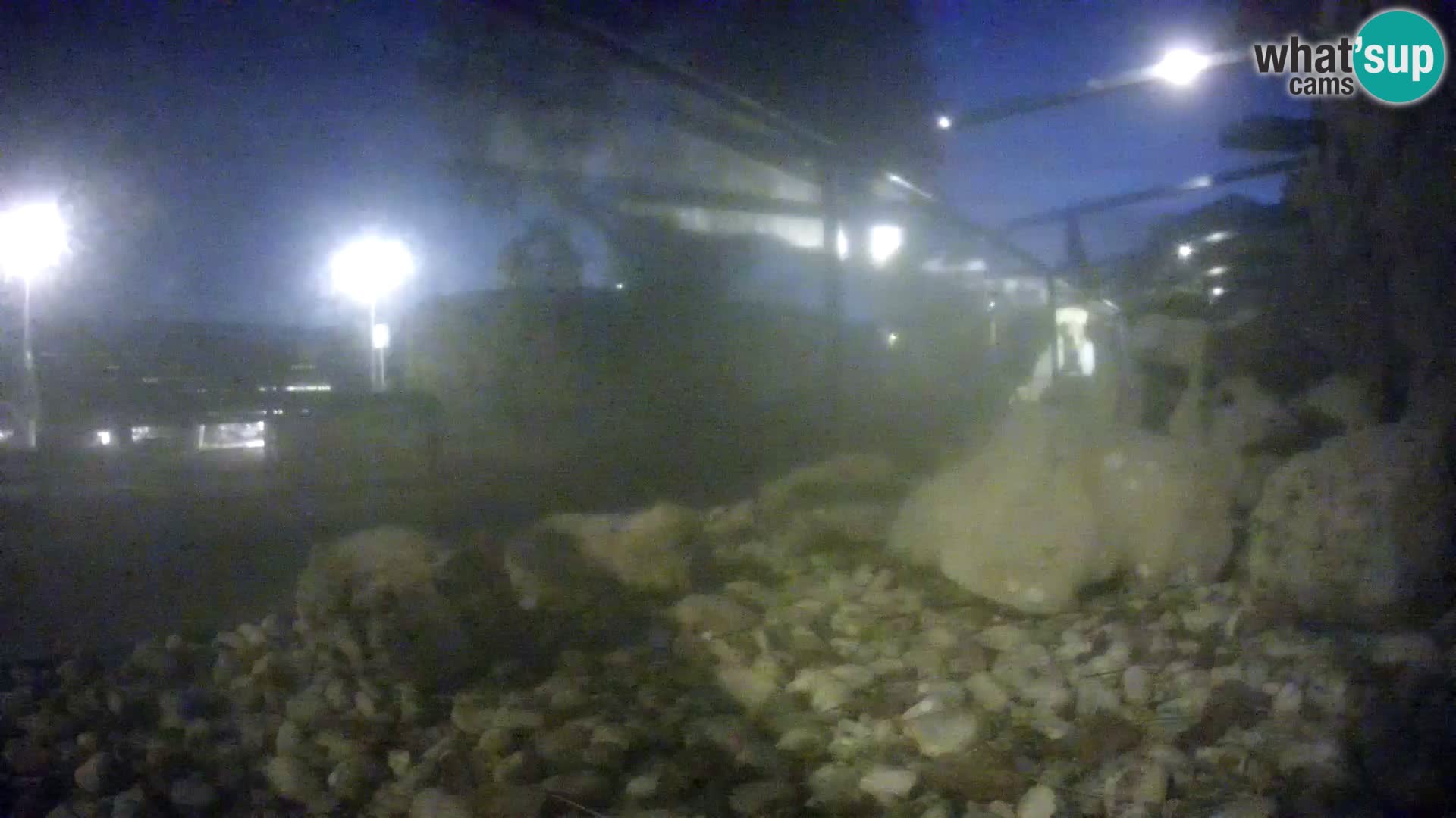 Marine Aquarium im Freien Rogoznica webcam Kroatien