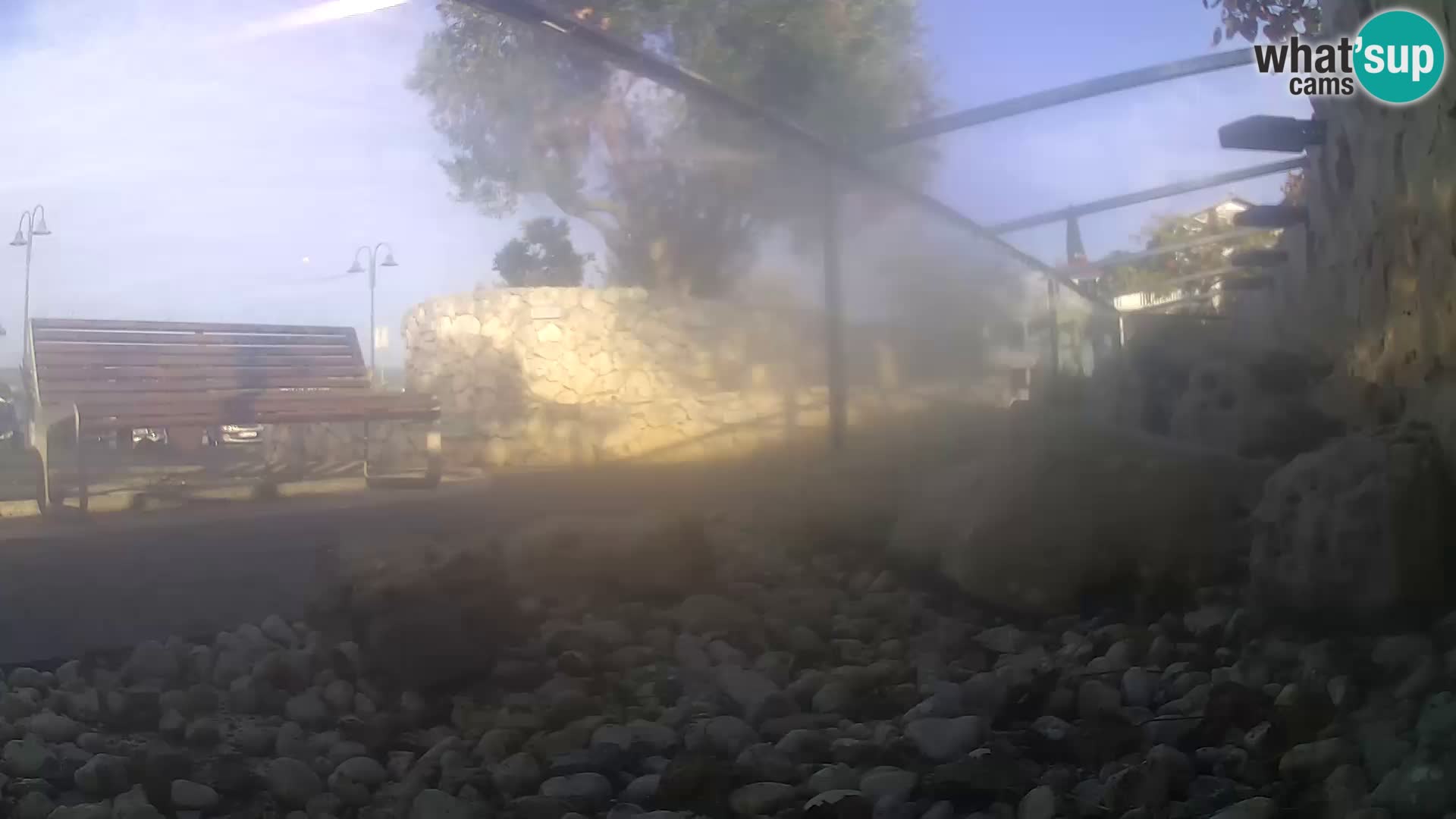 Aquario marino esterno –  Rogoznica livecam Croazia