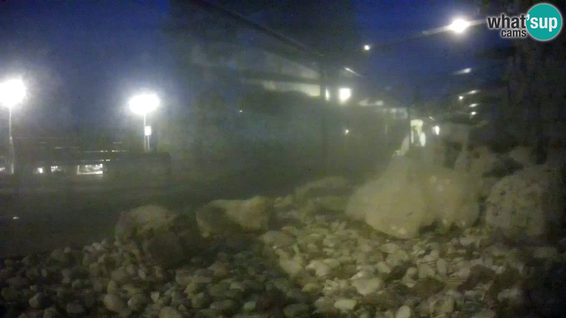 Webcam de l’aquarium marin extérieur de Rogoznica Croatie