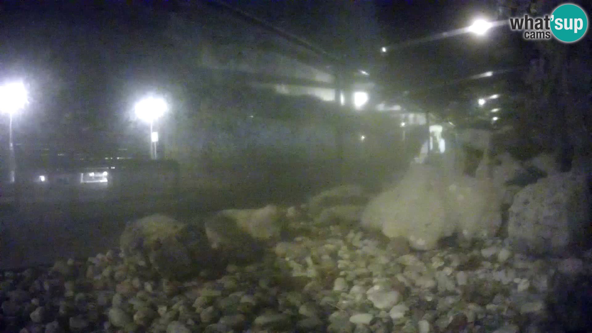 Aquario marino esterno –  Rogoznica livecam Croazia