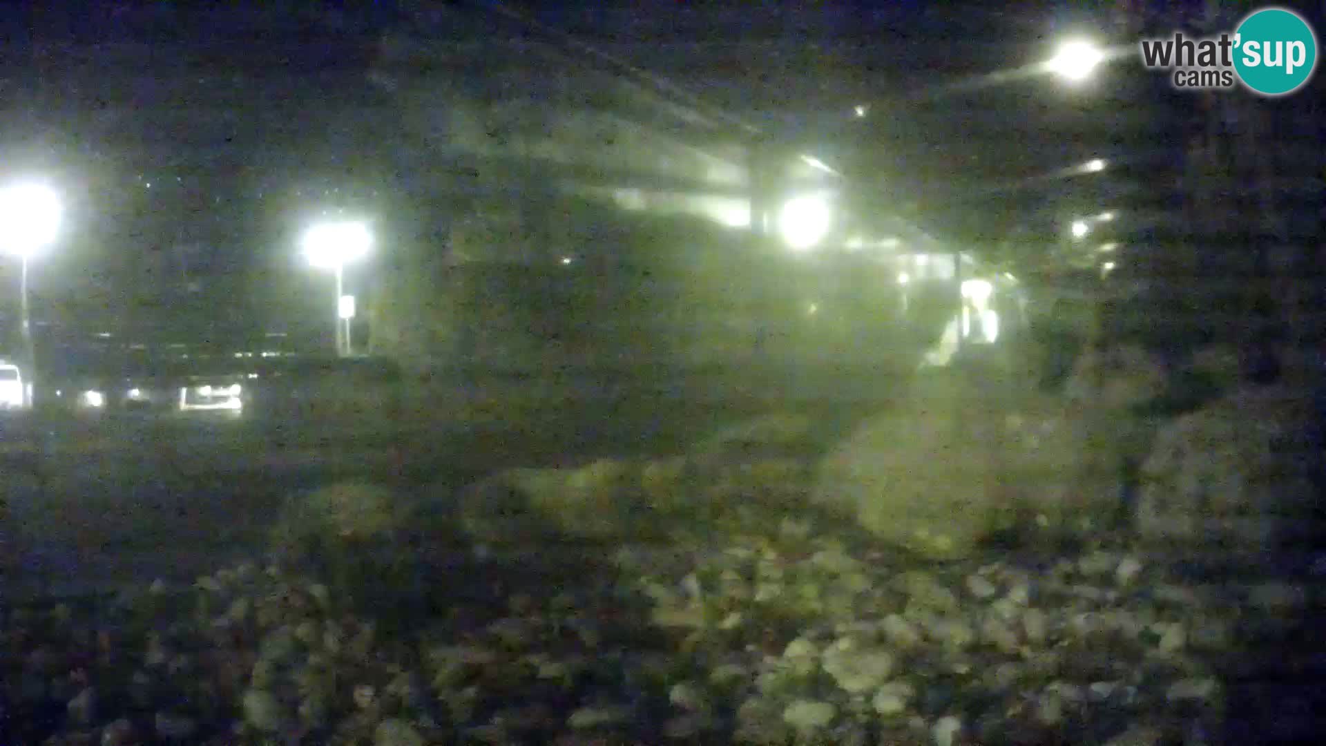 Aquario marino esterno –  Rogoznica livecam Croazia