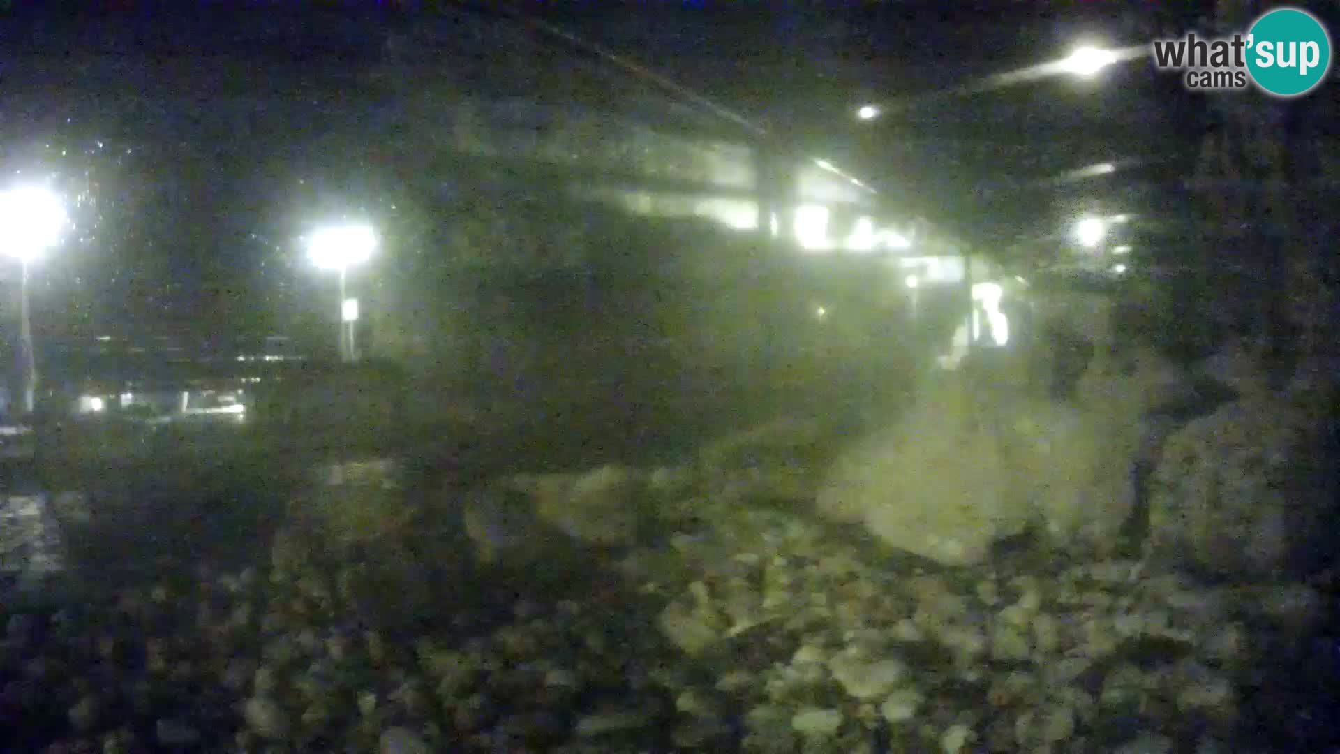 Aquario marino esterno –  Rogoznica livecam Croazia
