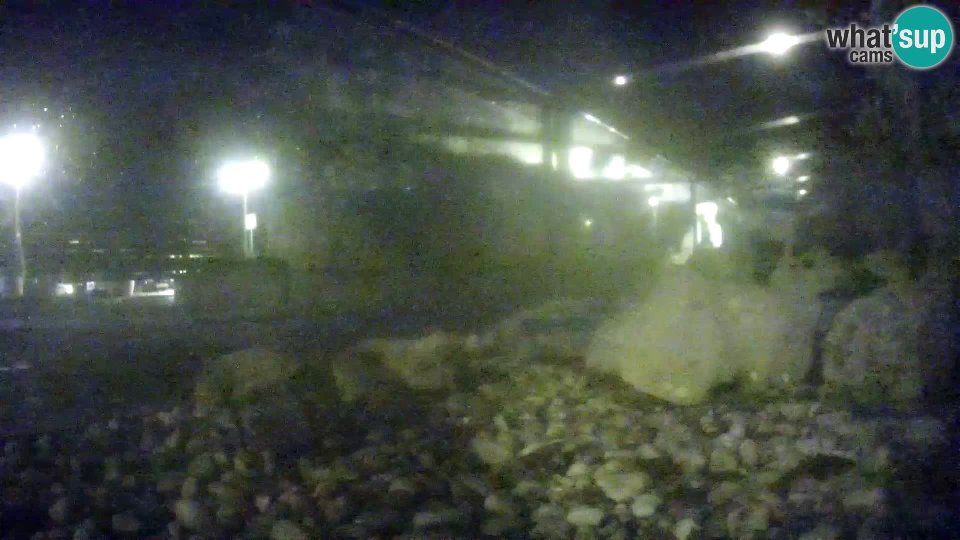 Marine Aquarium im Freien Rogoznica webcam Kroatien