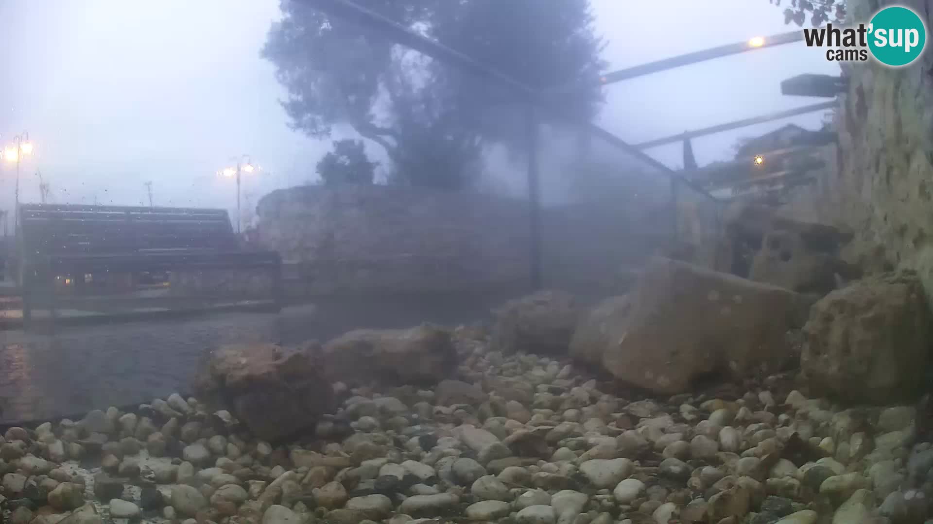 Marine Aquarium im Freien Rogoznica webcam Kroatien