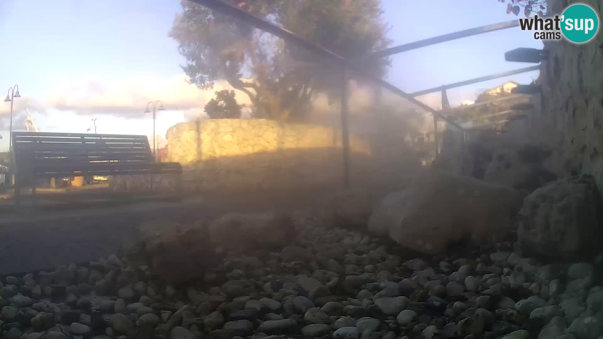 Zunanji morski akvarij Rogoznica spletna kamera Hrvaška