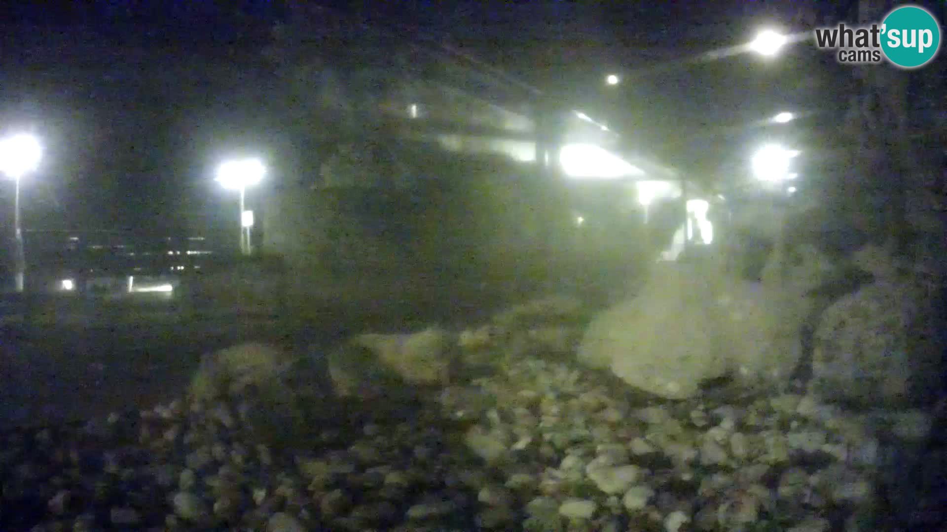 Marine Aquarium im Freien Rogoznica webcam Kroatien