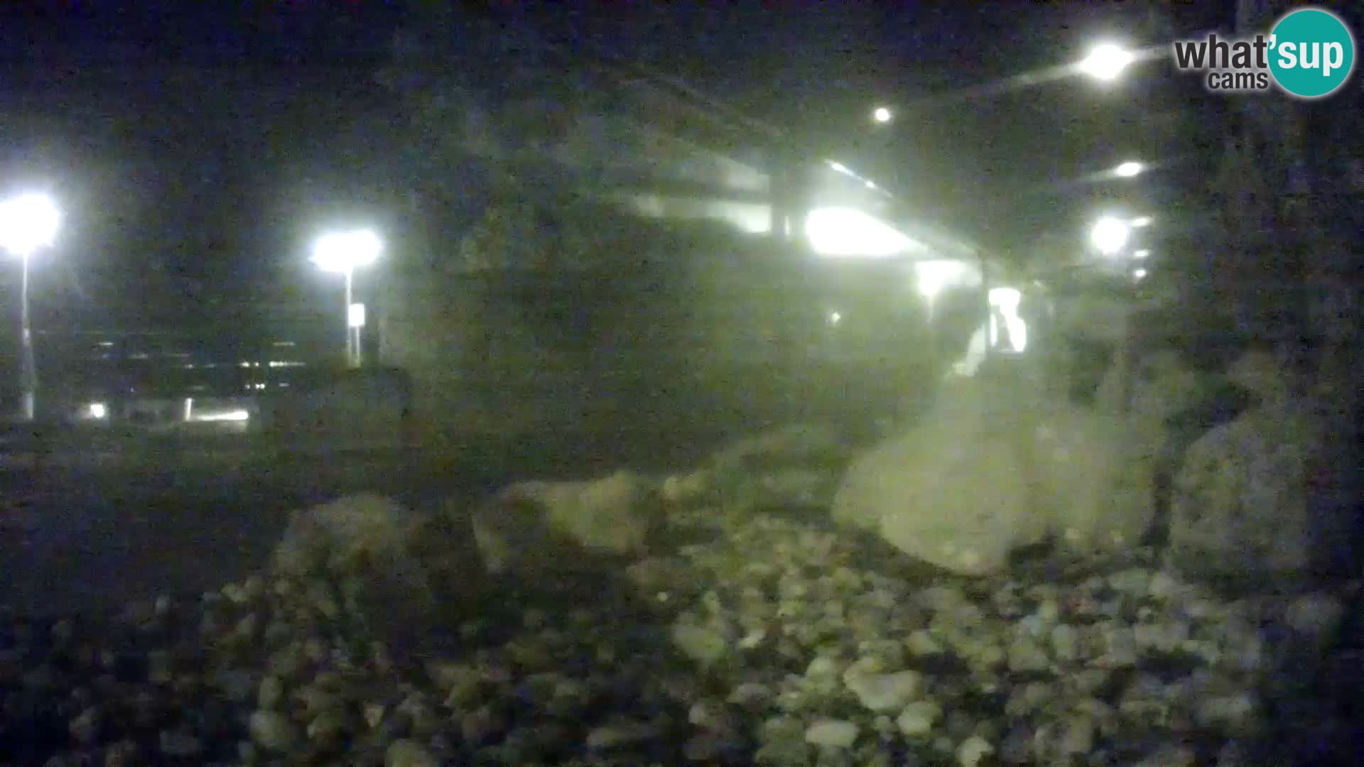 Marine Aquarium im Freien Rogoznica webcam Kroatien