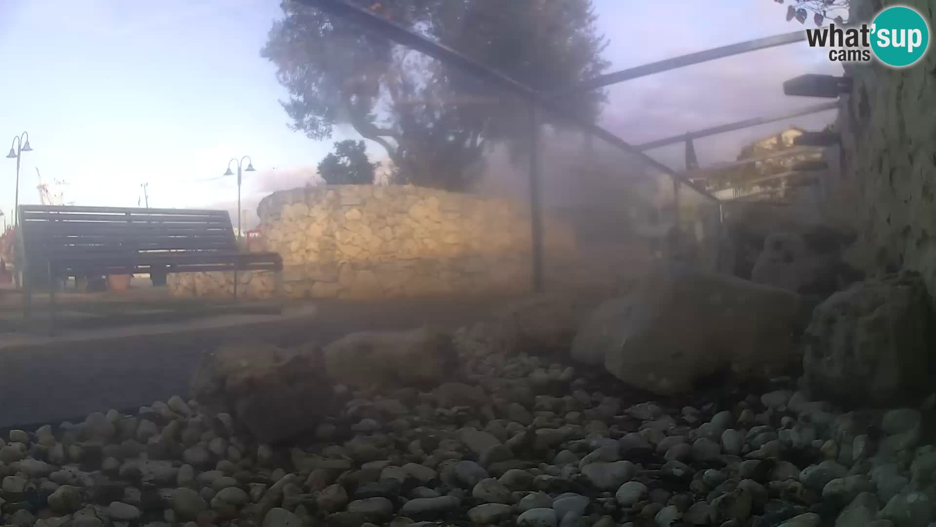 Outdoor Marine Aquarium Rogoznica webcam Croatia