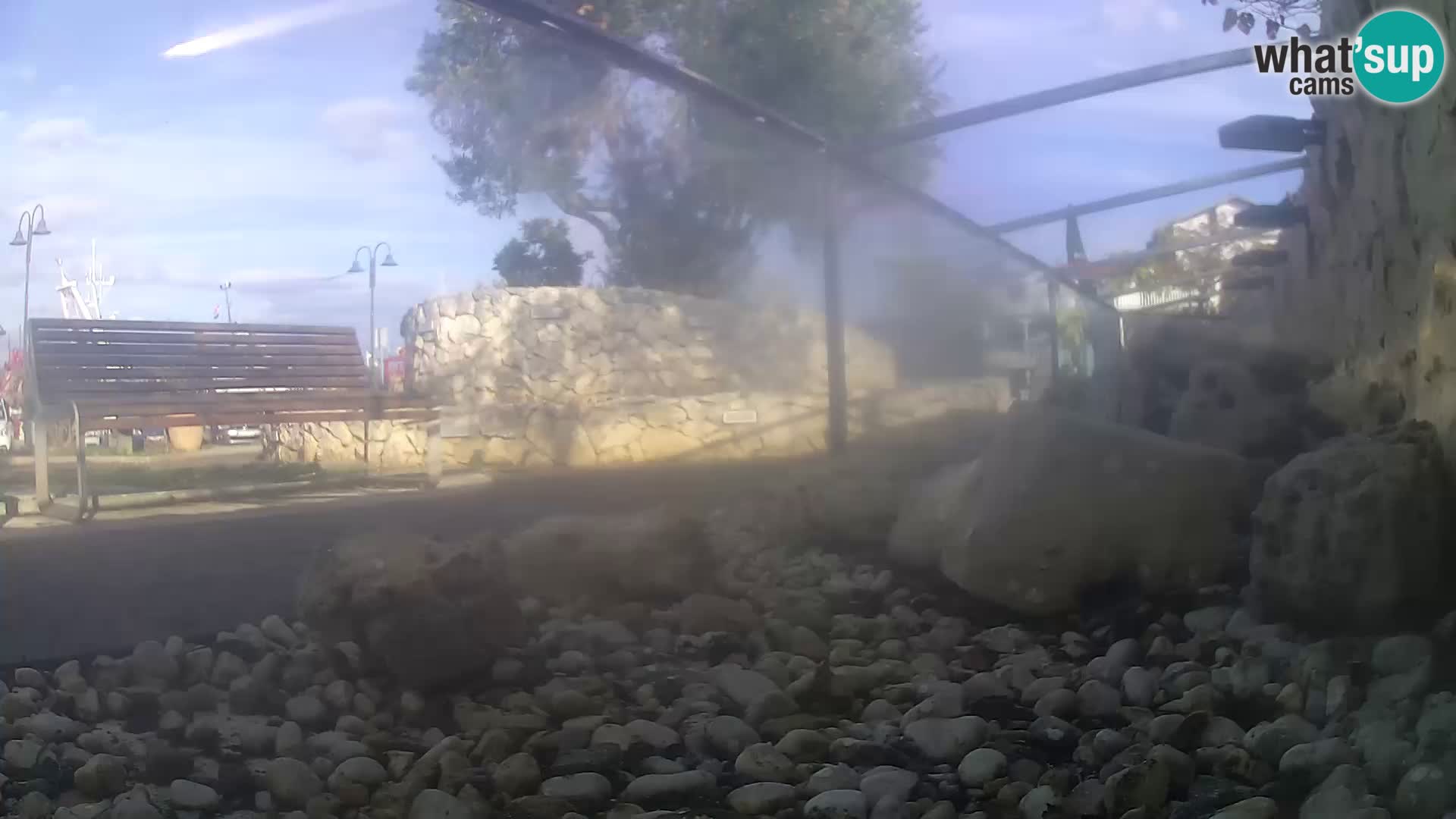 Aquario marino esterno –  Rogoznica livecam Croazia