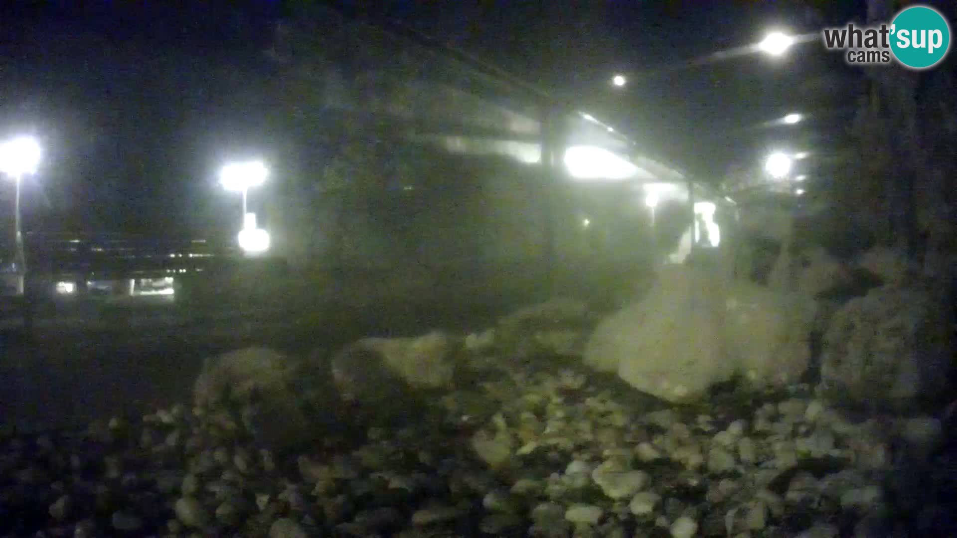 Marine Aquarium im Freien Rogoznica webcam Kroatien