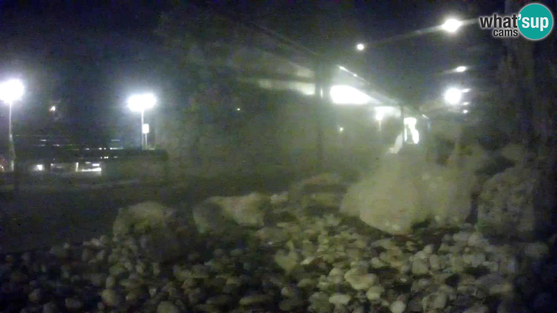 Outdoor Marine Aquarium Rogoznica webcam Croatia