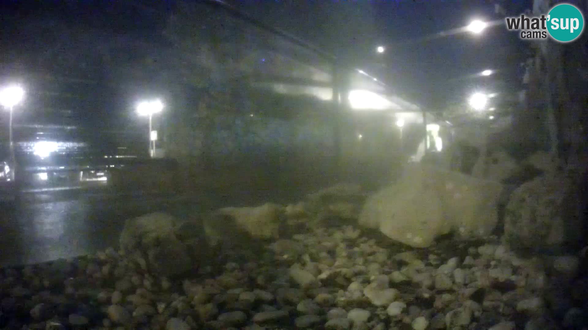 Vanjski morski akvarij Rogoznica web kamera Hrvatska