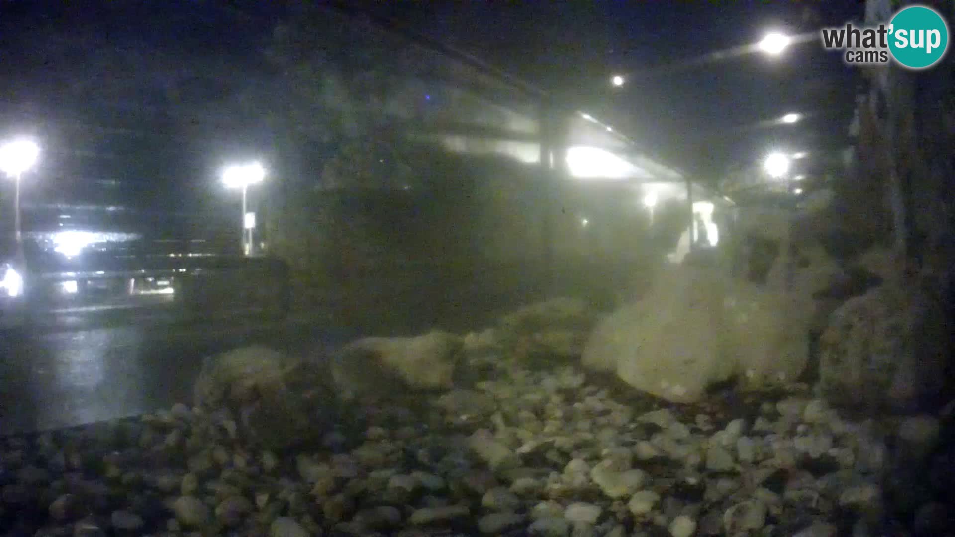 Marine Aquarium im Freien Rogoznica webcam Kroatien