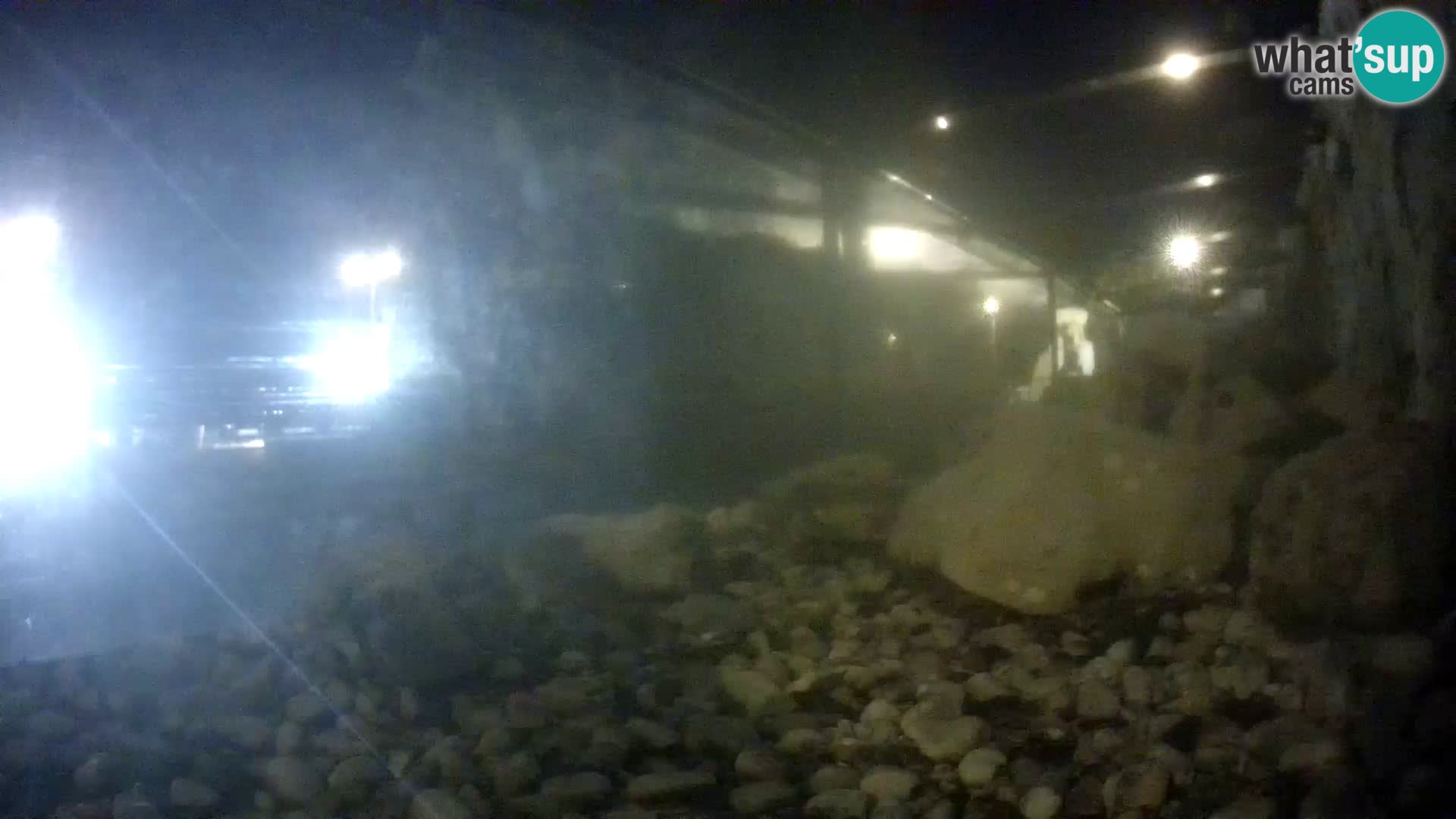 Webcam de l’aquarium marin extérieur de Rogoznica Croatie