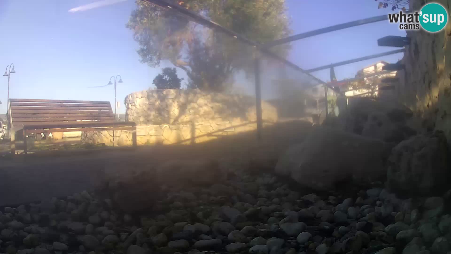 Webcam de l’aquarium marin extérieur de Rogoznica Croatie