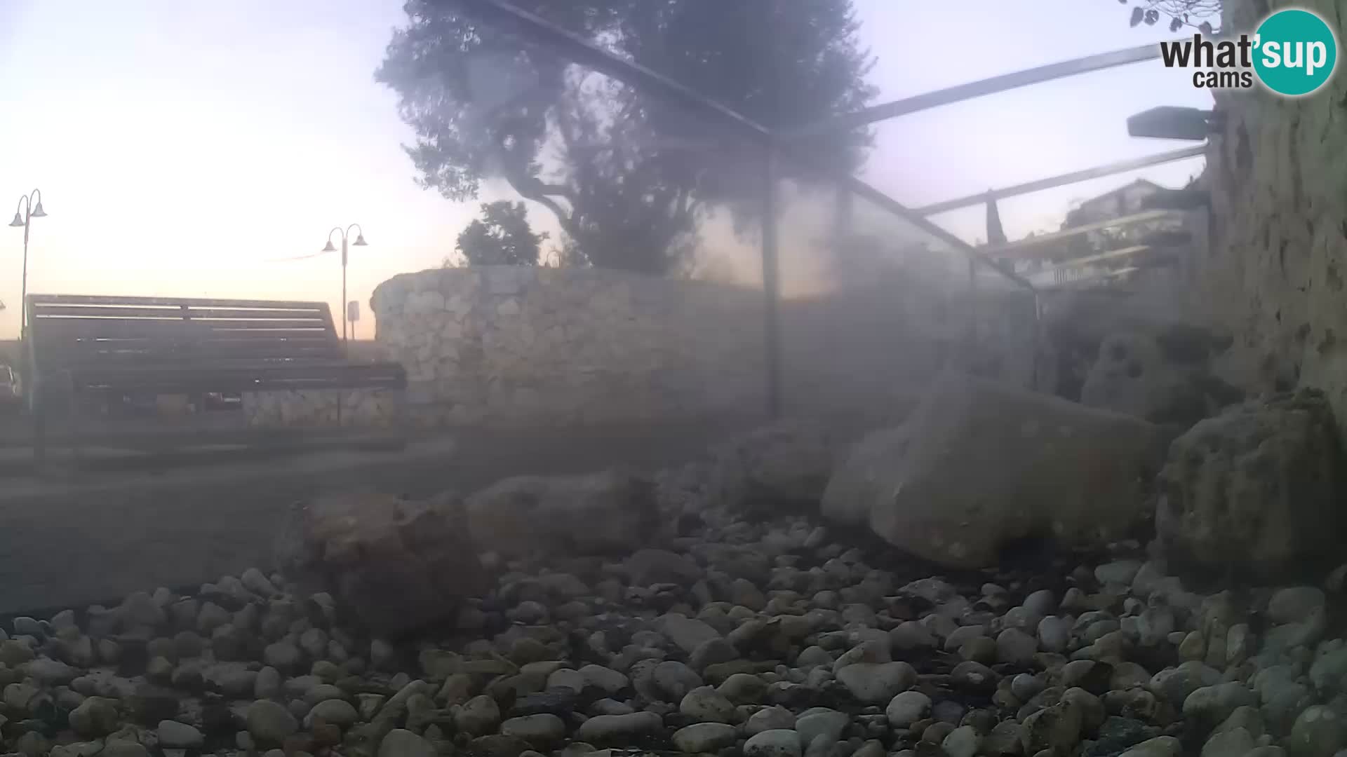 Webcam de l’aquarium marin extérieur de Rogoznica Croatie