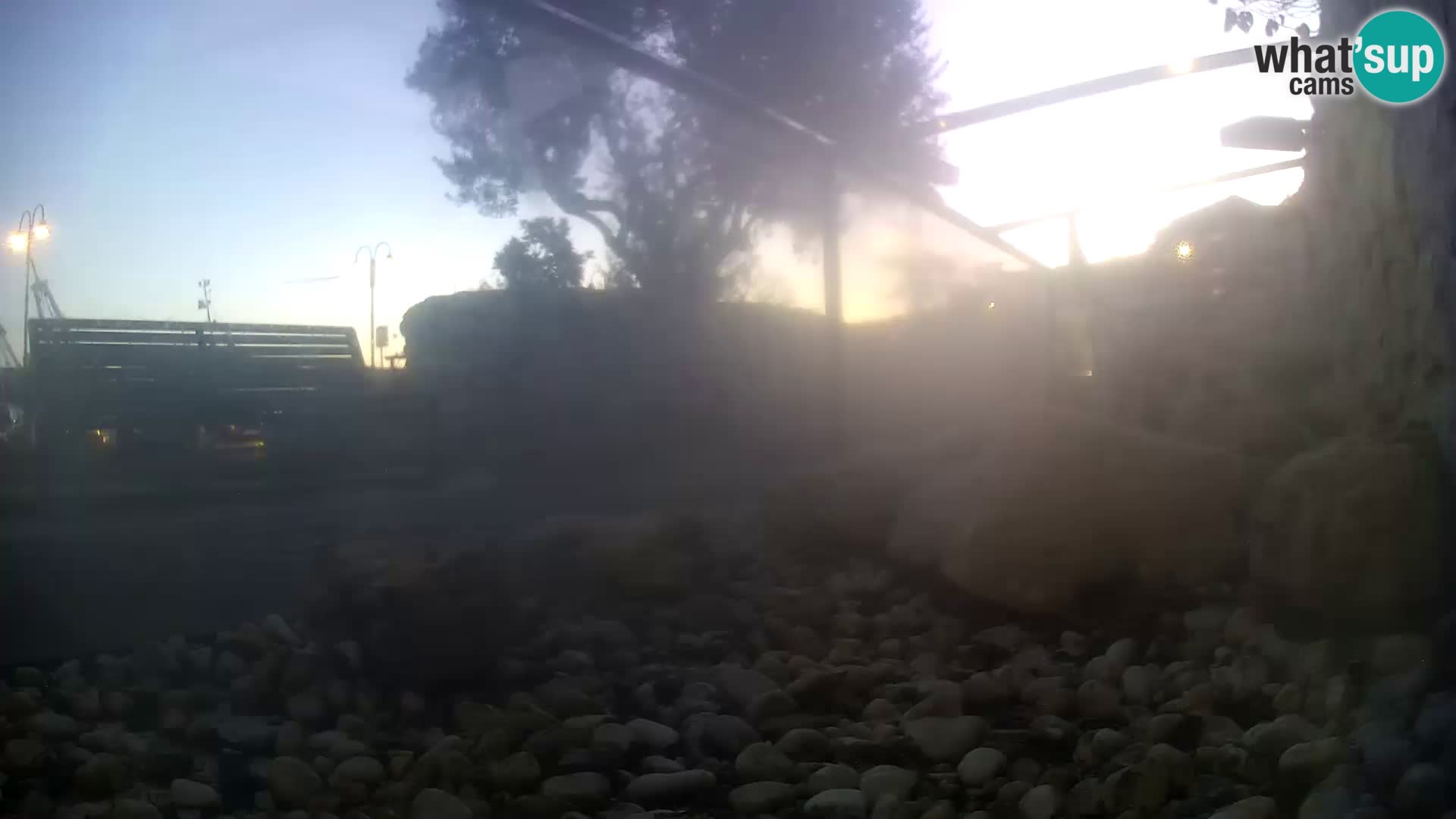 Webcam de l’aquarium marin extérieur de Rogoznica Croatie