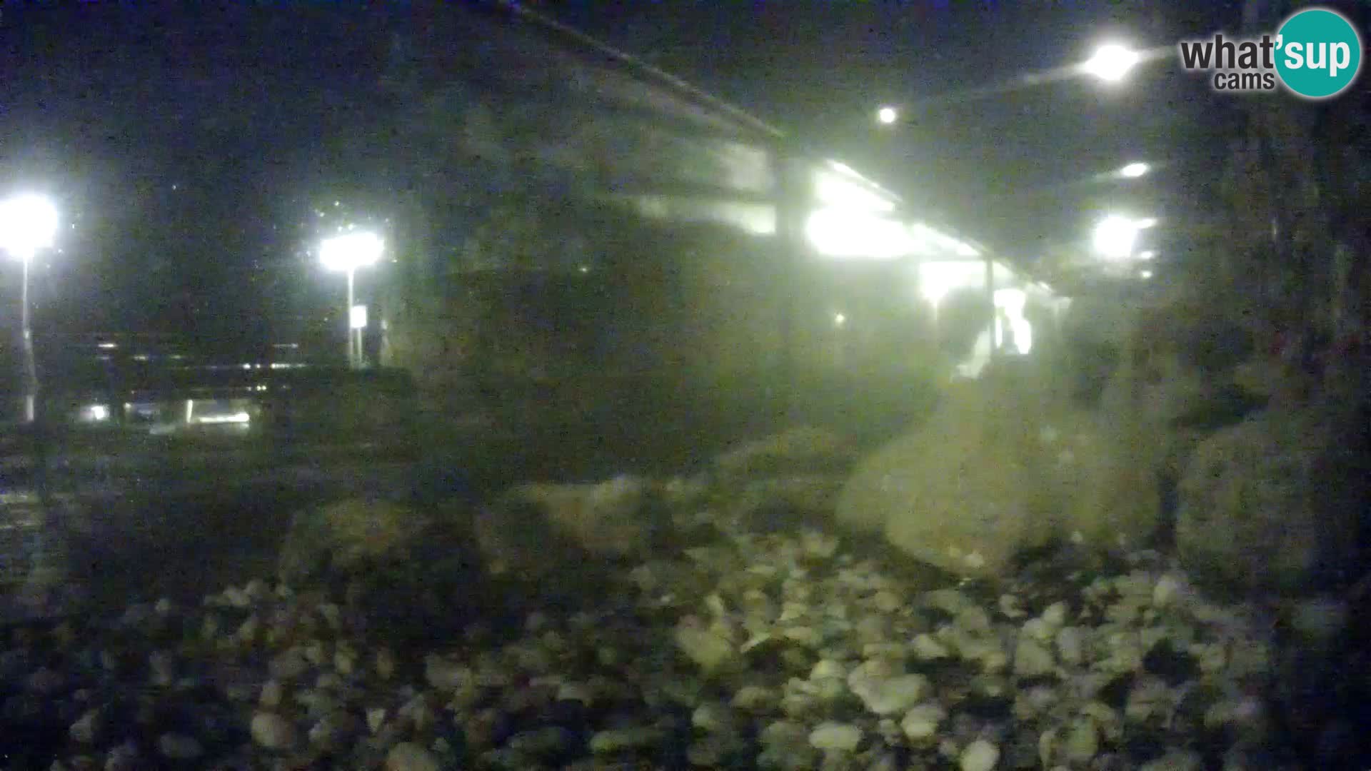 Outdoor Marine Aquarium Rogoznica webcam Croatia