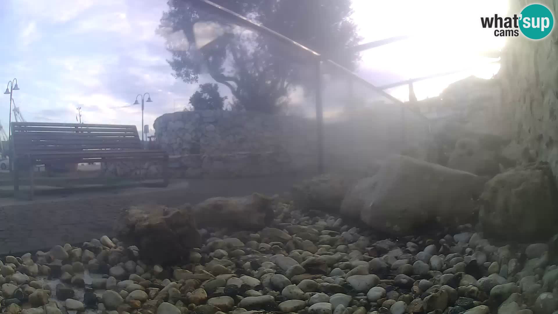 Marine Aquarium im Freien Rogoznica webcam Kroatien