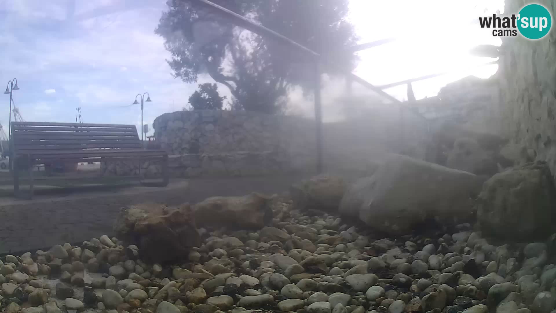 Outdoor Marine Aquarium Rogoznica webcam Croatia
