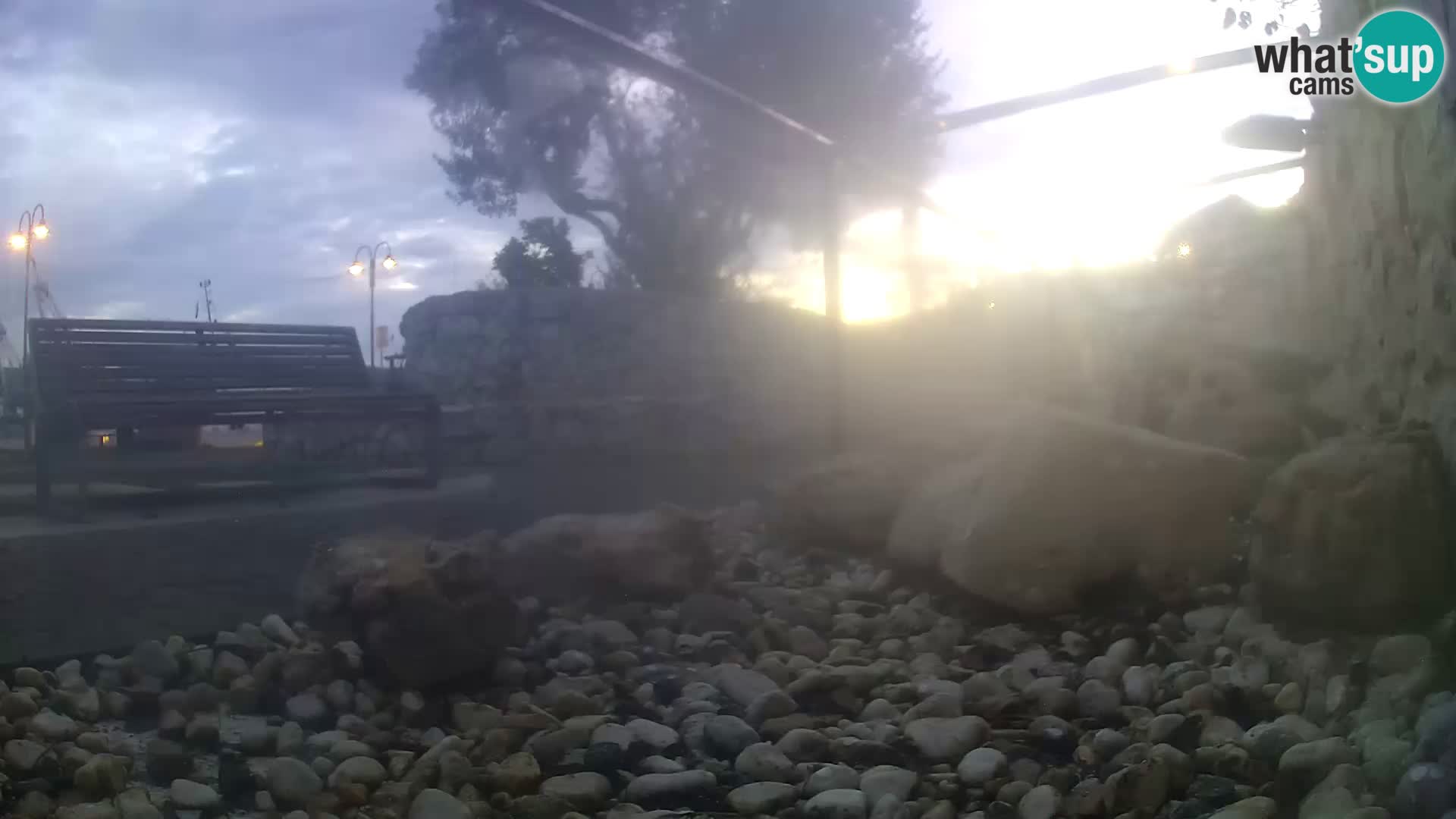 Outdoor Marine Aquarium Rogoznica webcam Croatia