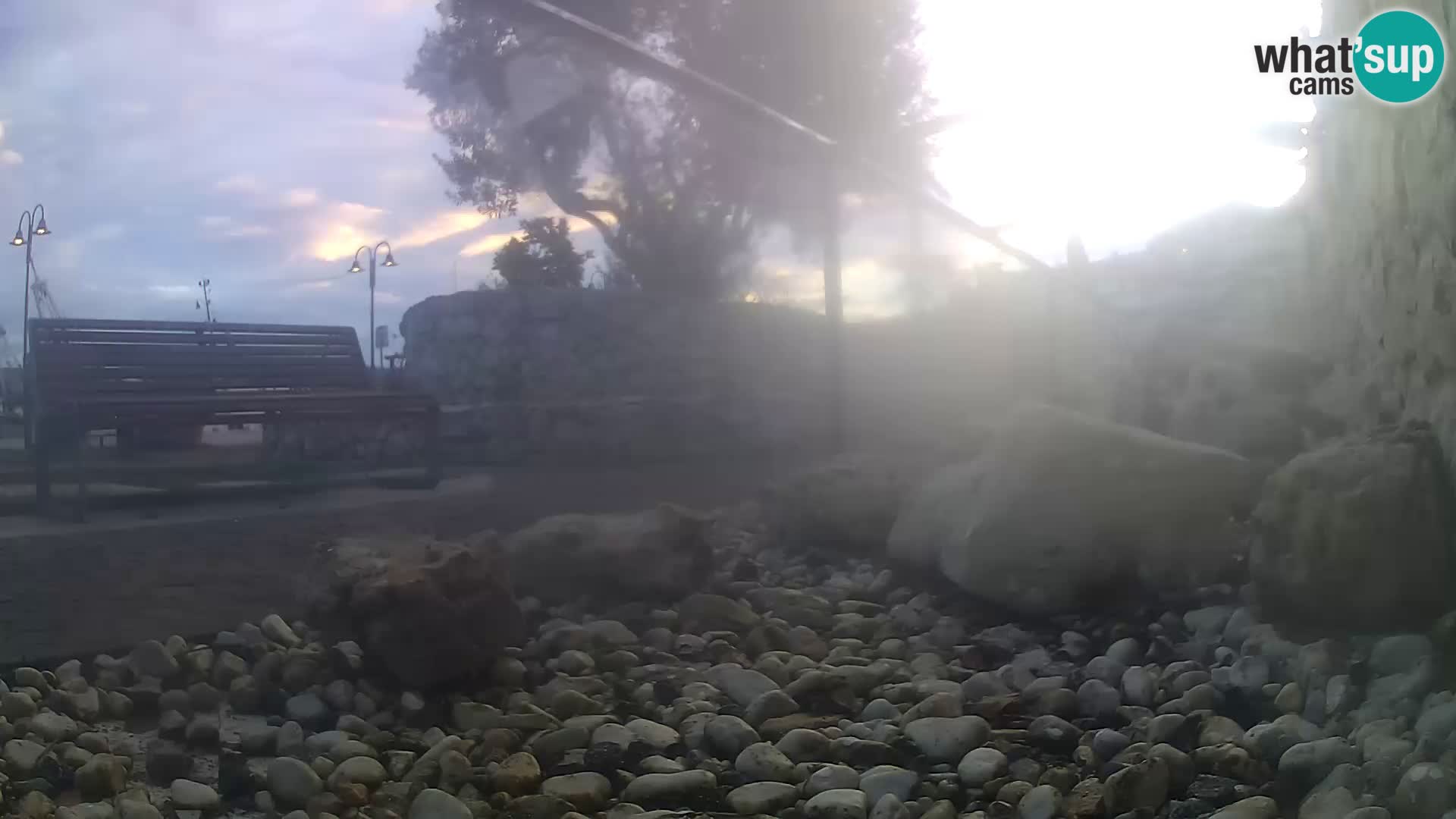 Aquario marino esterno –  Rogoznica livecam Croazia