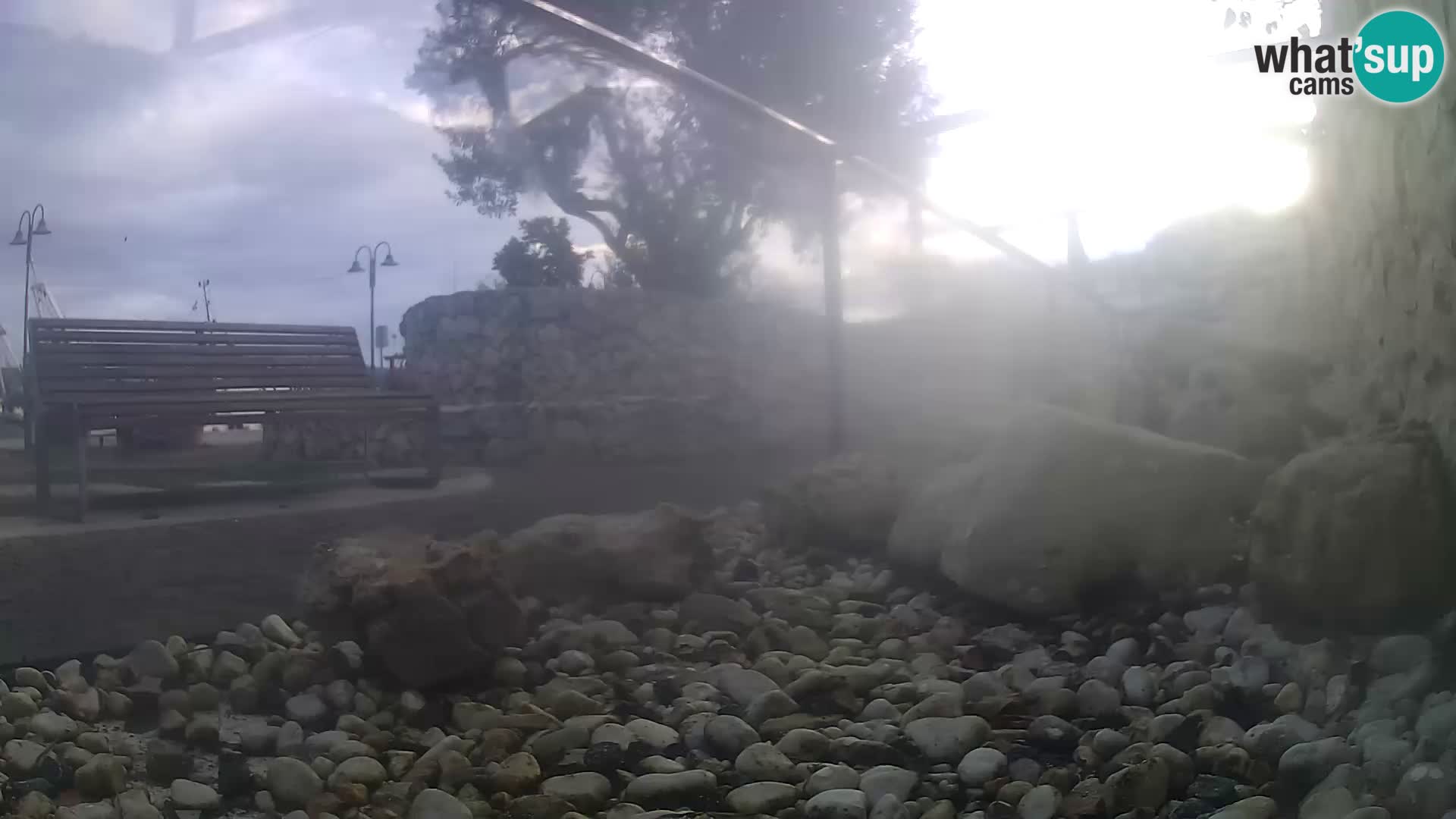 Zunanji morski akvarij Rogoznica spletna kamera Hrvaška