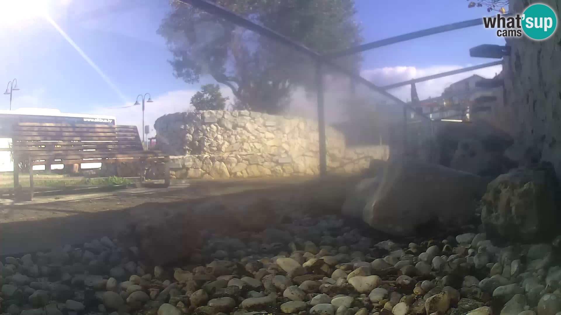 Marine Aquarium im Freien Rogoznica webcam Kroatien