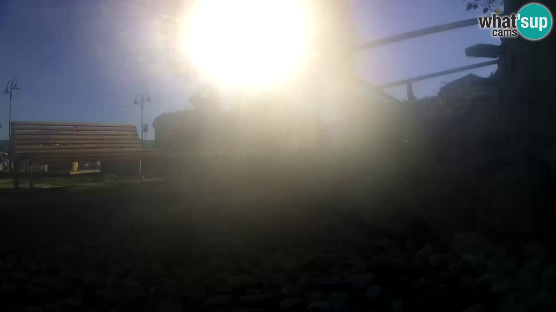 Webcam de l’aquarium marin extérieur de Rogoznica Croatie