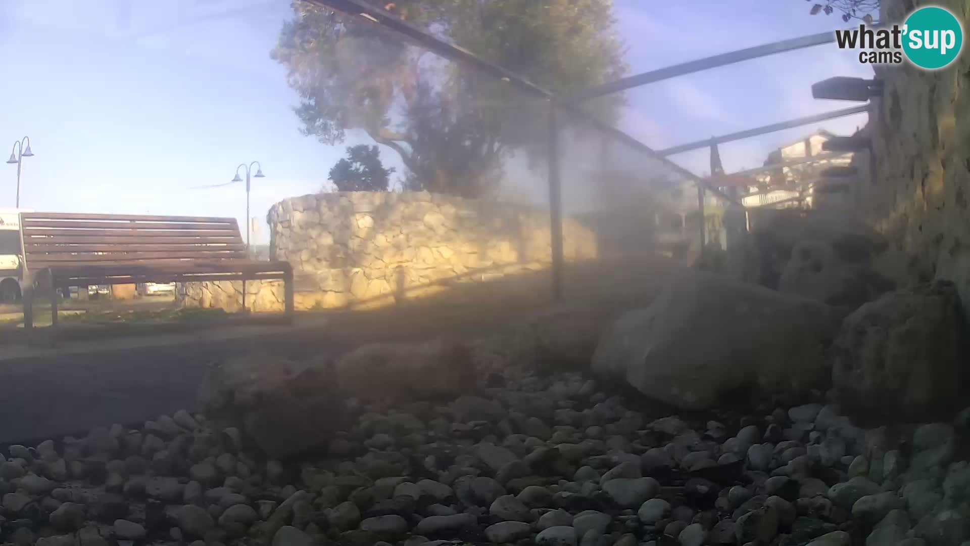 Outdoor Marine Aquarium Rogoznica webcam Croatia